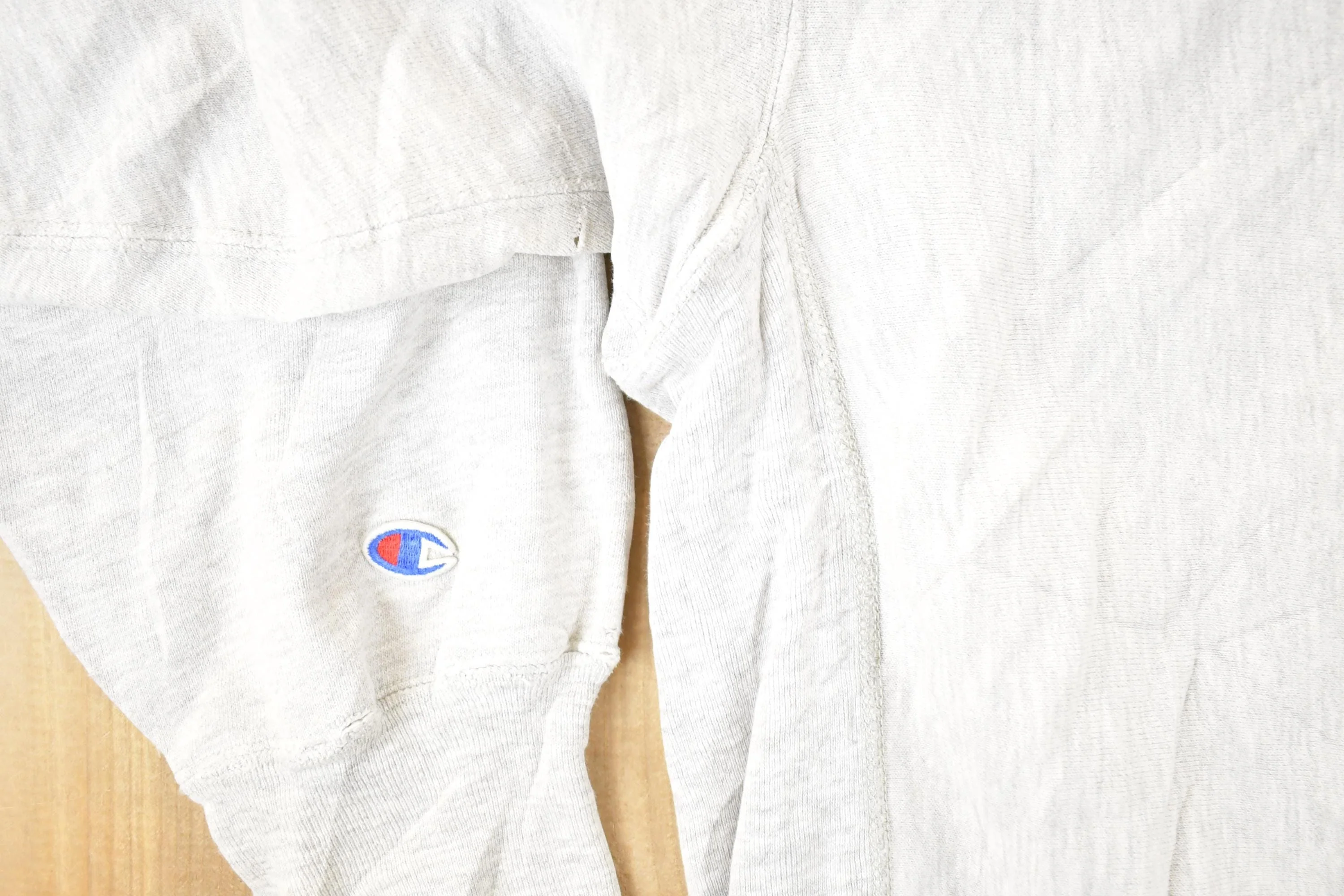 Vintage 1990s Cypress College Champion Reverse Weave Crewneck Sweatshirt Men's M - Image 6