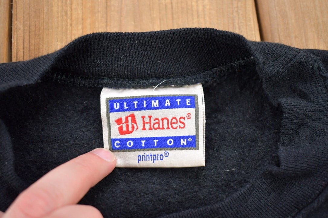 Vintage 1990s Dairyland Outdoor Veterans Retreat Crewneck Sweatshirt Men's 2XL - Image 3