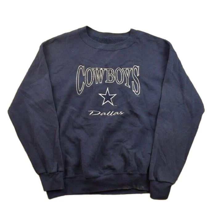 Vintage 1990s Dallas Cowboys NFL Crewneck Sweatshirt Men's Medium