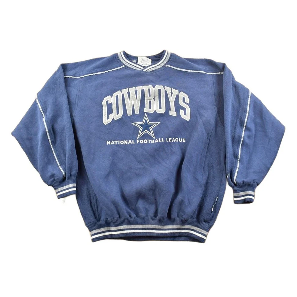 Vintage 1990s Dallas Cowboys NFL Lee Sport Crewneck Sweatshirt Men's Large