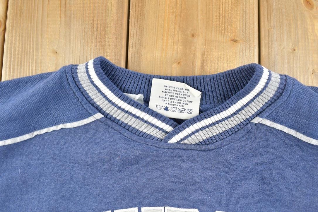 Vintage 1990s Dallas Cowboys NFL Lee Sport Crewneck Sweatshirt Men's Large - Image 8