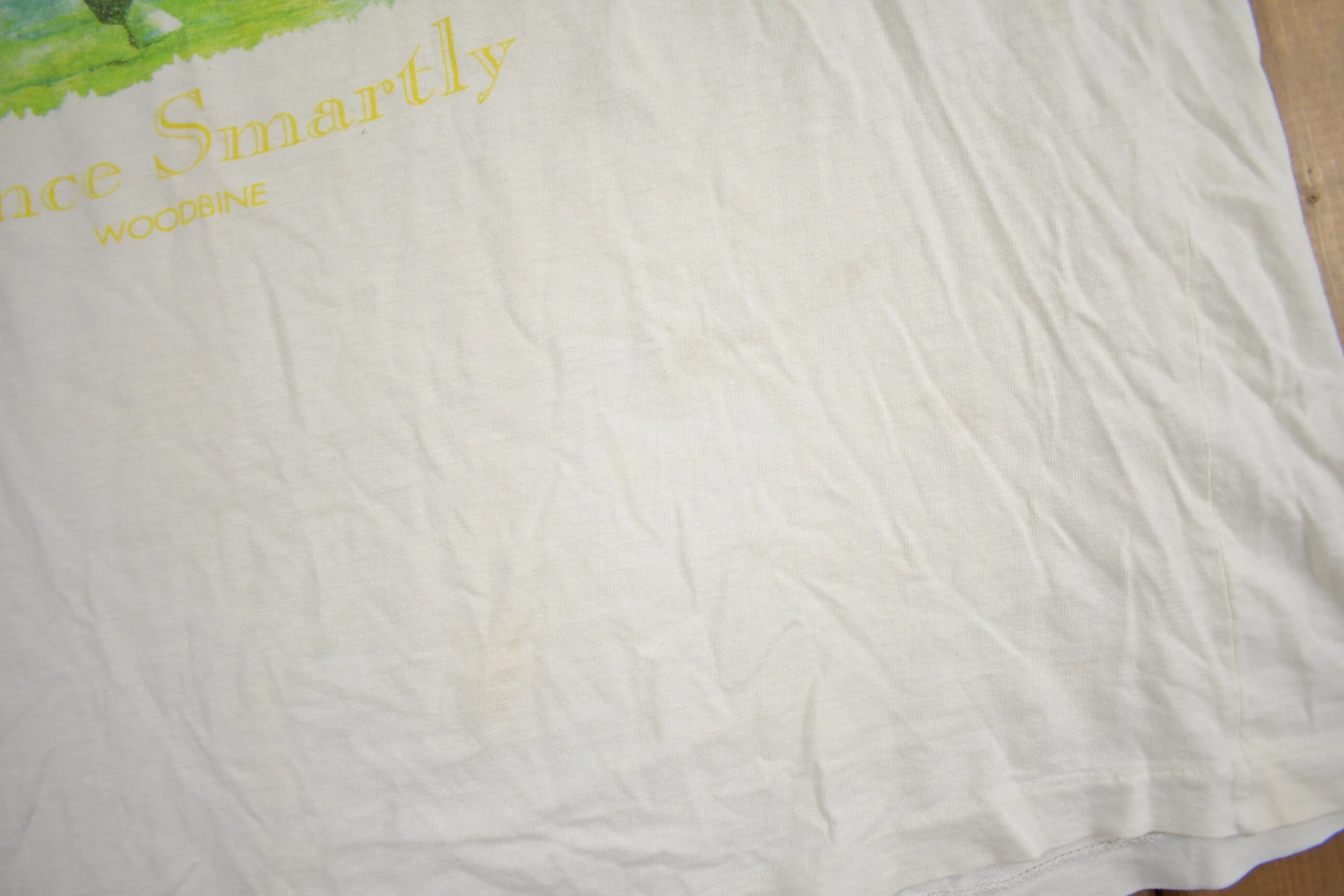 Vintage 1990s Dance Smartly Woodbine Horse Racing Graphic T Shirt Men's XL - Image 5