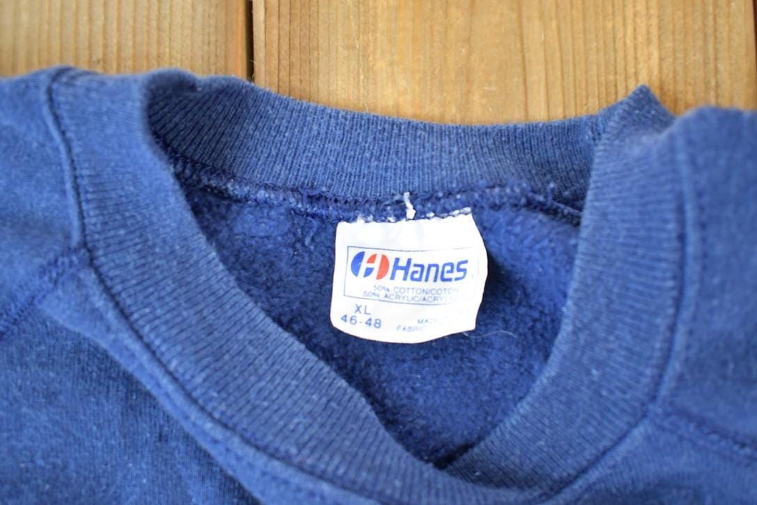 Vintage 1990s David Letterman Souvenir Crewneck Sweatshirt Made In USA Men's XL - Image 3