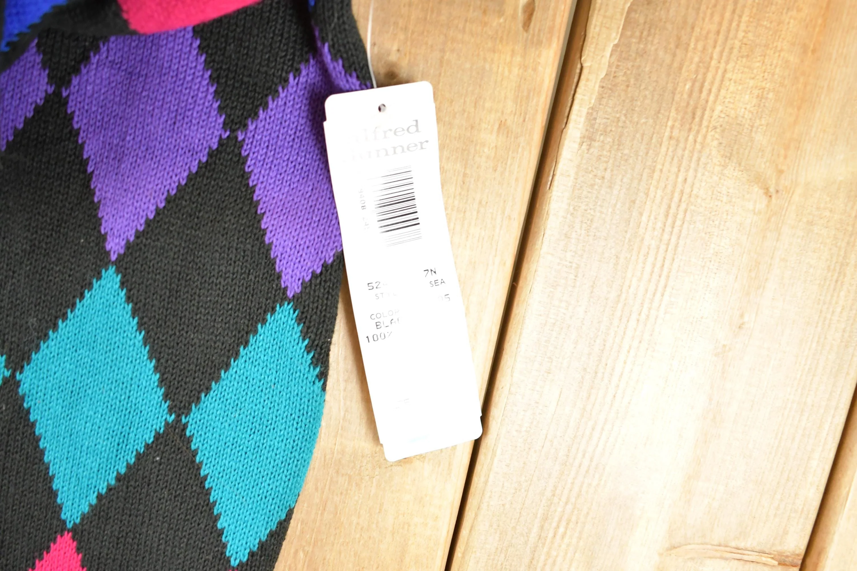 Vintage 1990s Deadstock Alfred Dunner Knit Crewneck Sweater Women's L - Image 3