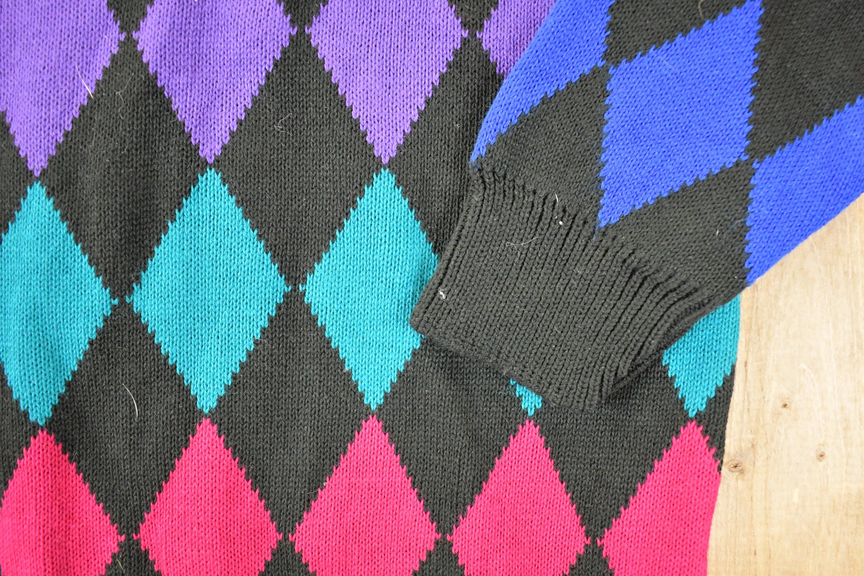 Vintage 1990s Deadstock Alfred Dunner Knit Crewneck Sweater Women's L - Image 4
