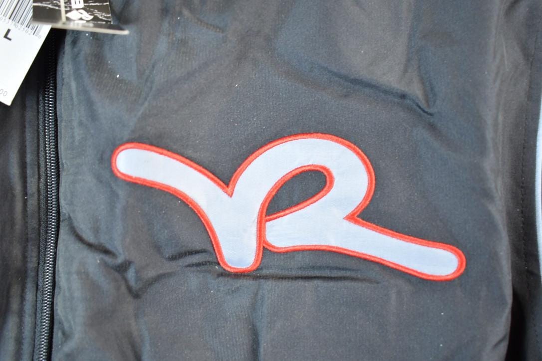 Vintage 1990s Deadstock Rocawear Embroidered Snap Button Hip Hop Satin Jacket - Image 5