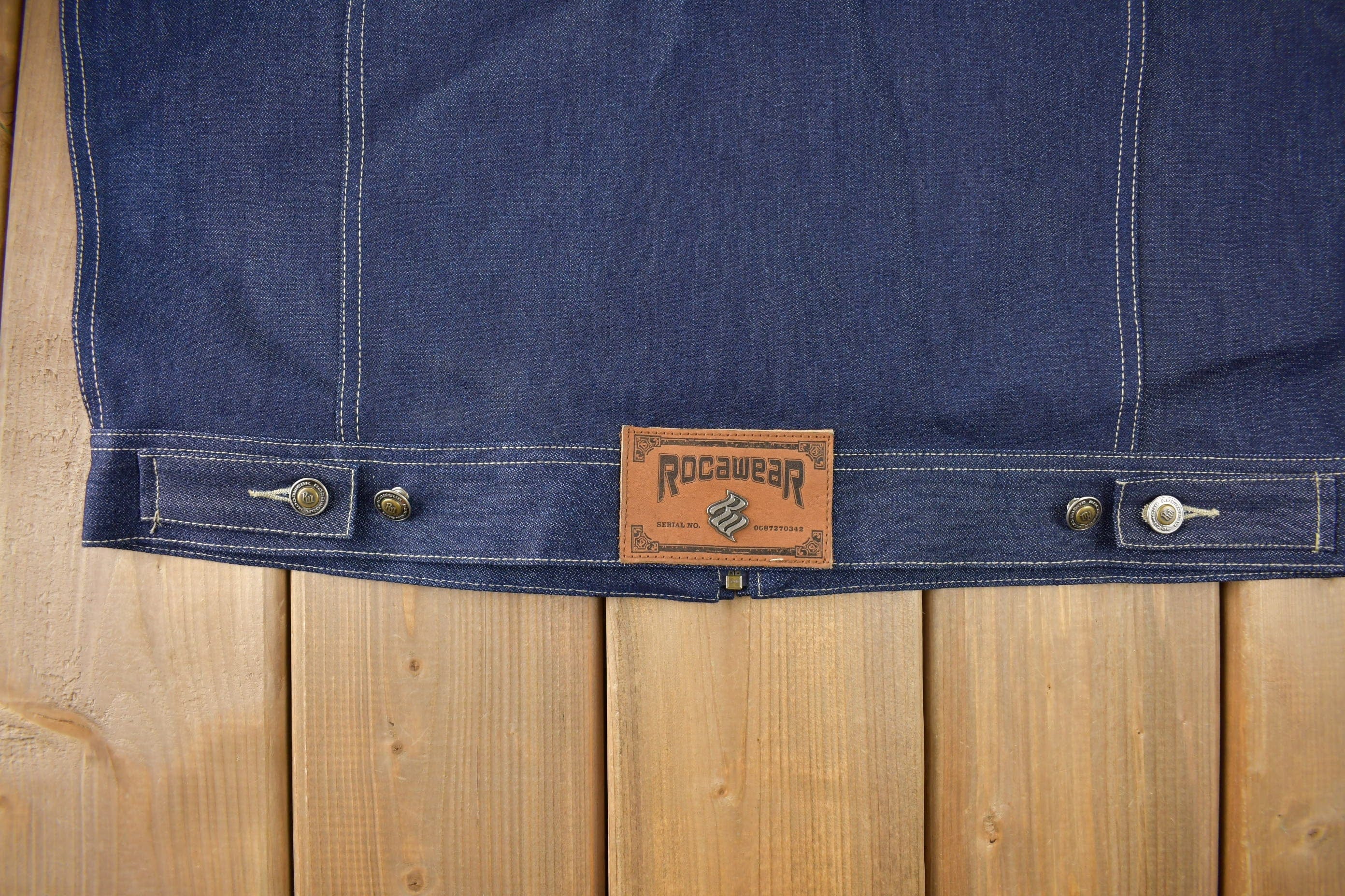 Vintage 1990s Deadstock Rocawear Jean Jacket - Image 6