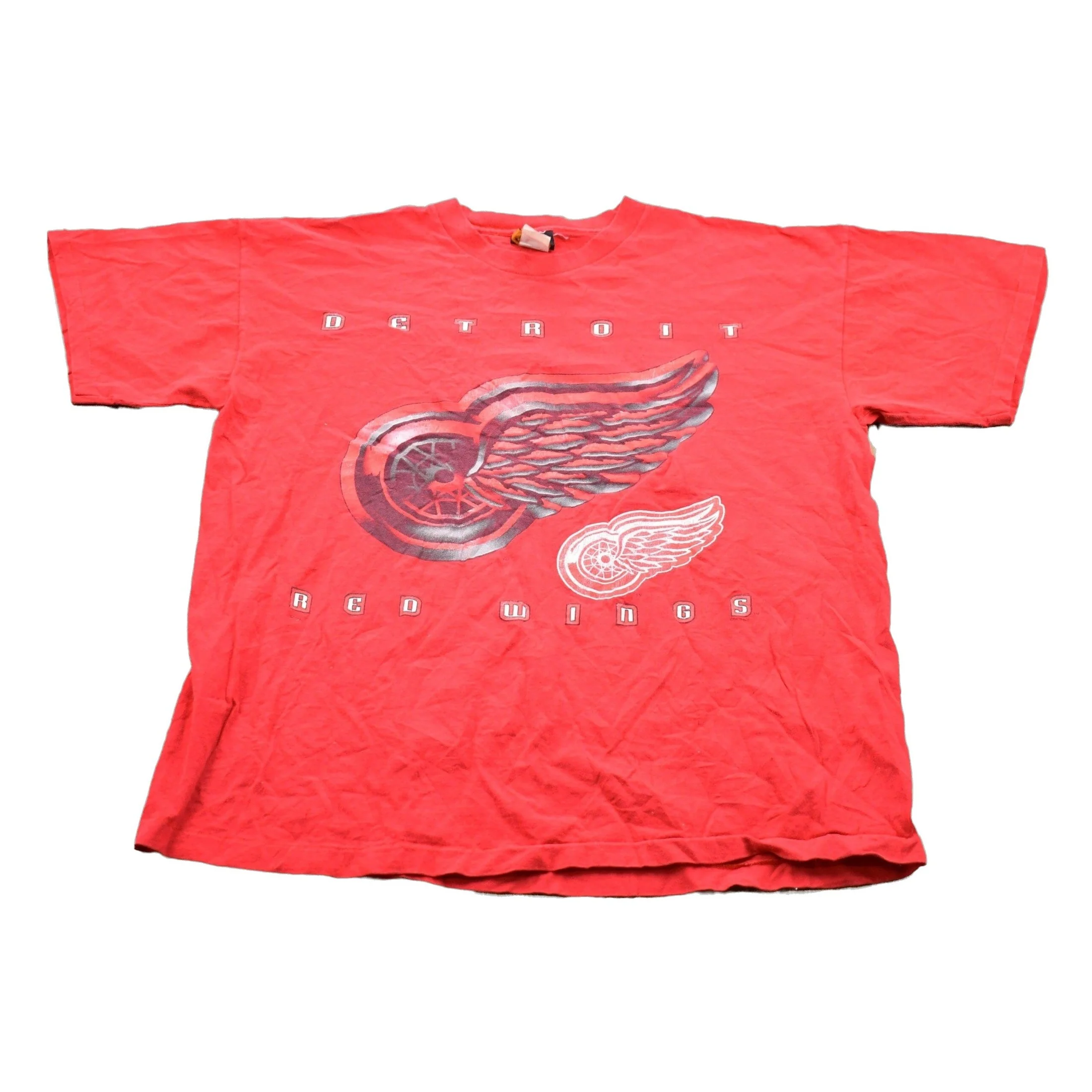 Vintage 1990s Detroit Red Wings NHL Graphic T-Shirt Men's 2XL