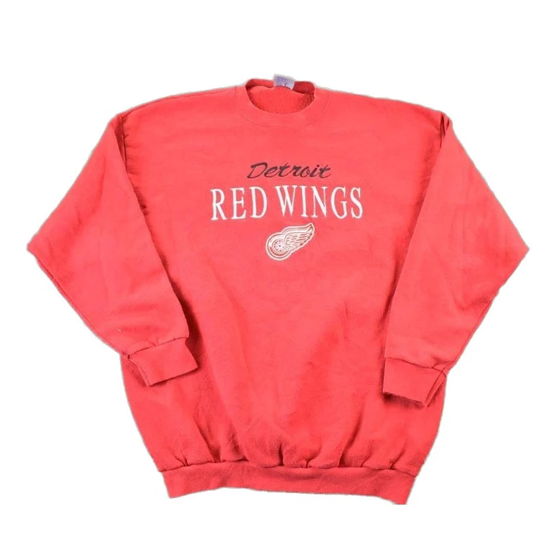 Vintage 1990s Detroit Red Wings NHL Hockey Crewneck Sweatshirt Mens XL