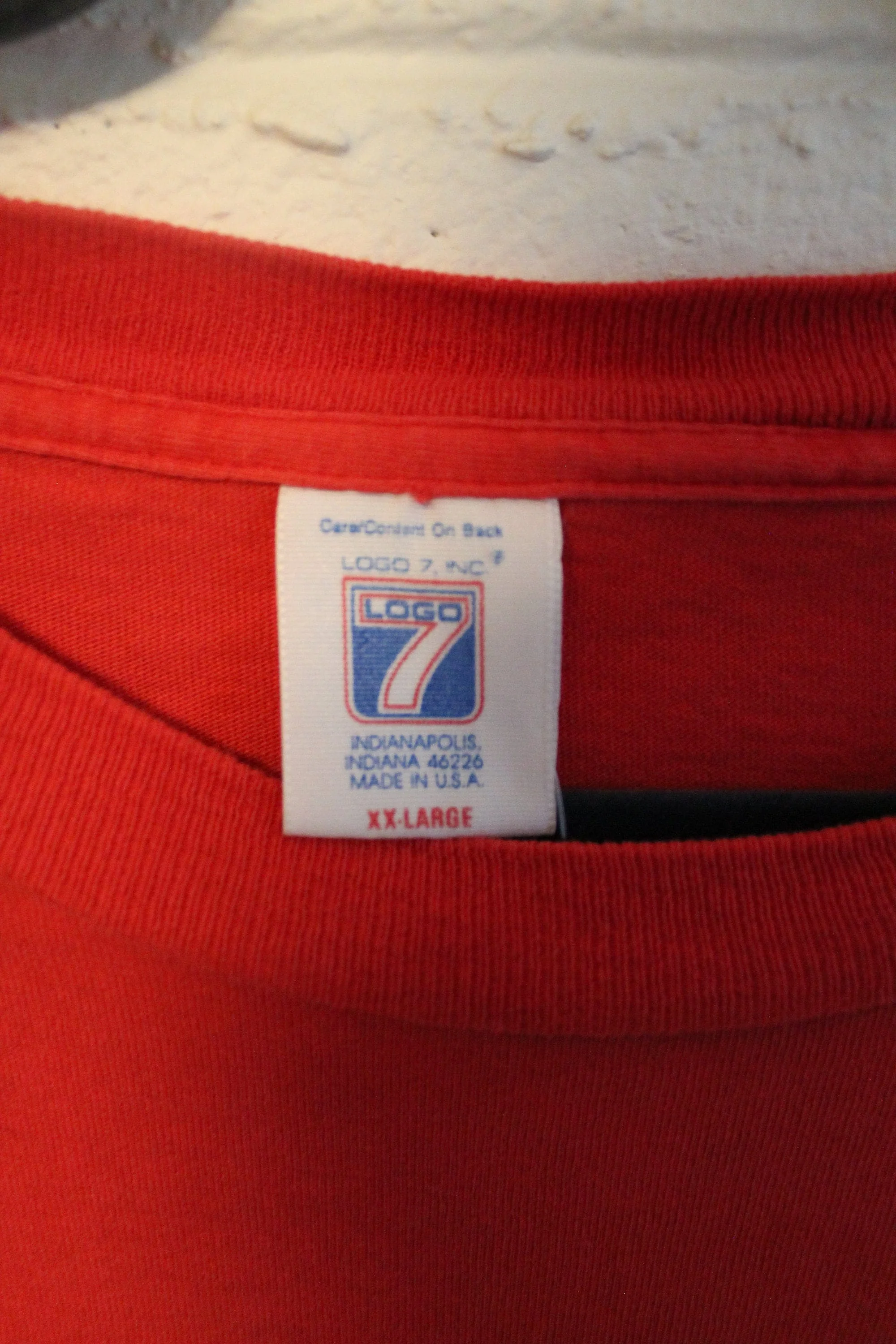 Vintage 1990s Detroit Red Wings NHL Logo 7 T Shirt Men's 2XL - Image 5
