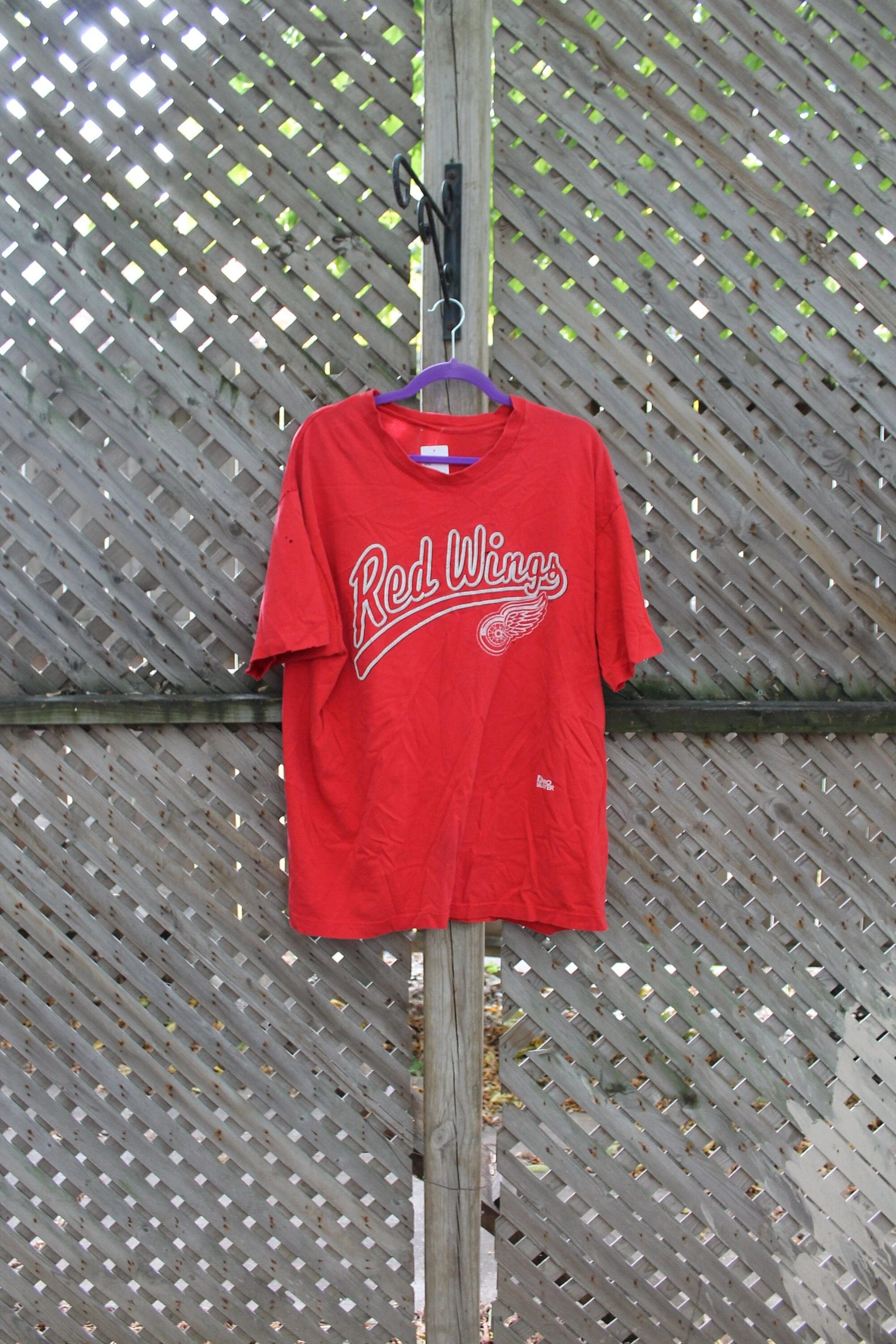 Vintage 1990s Detroit Red Wings NHL T Shirt Men's XL - Image 3