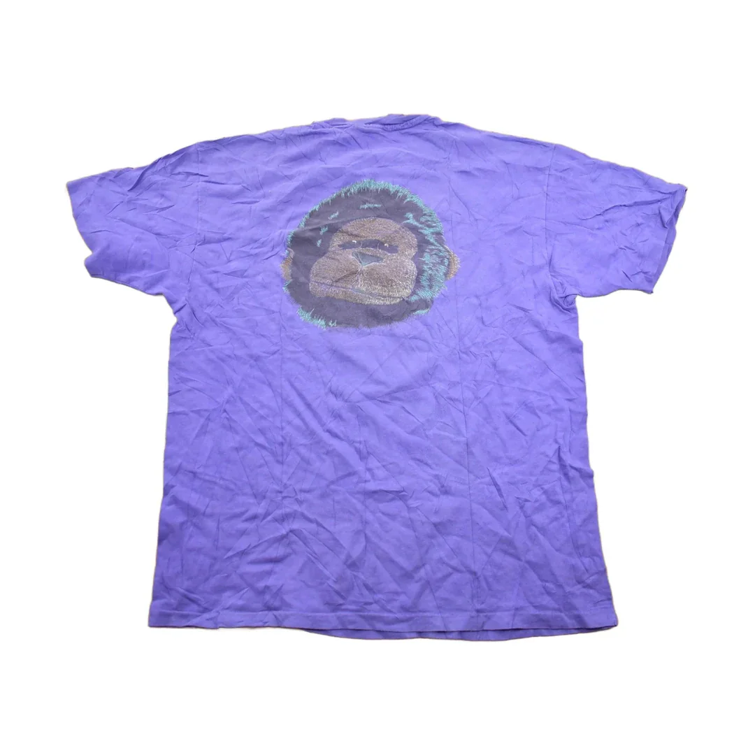 Vintage 1990s Dinosaur JR Single Stitch Band Tee Men's XL - Image 2