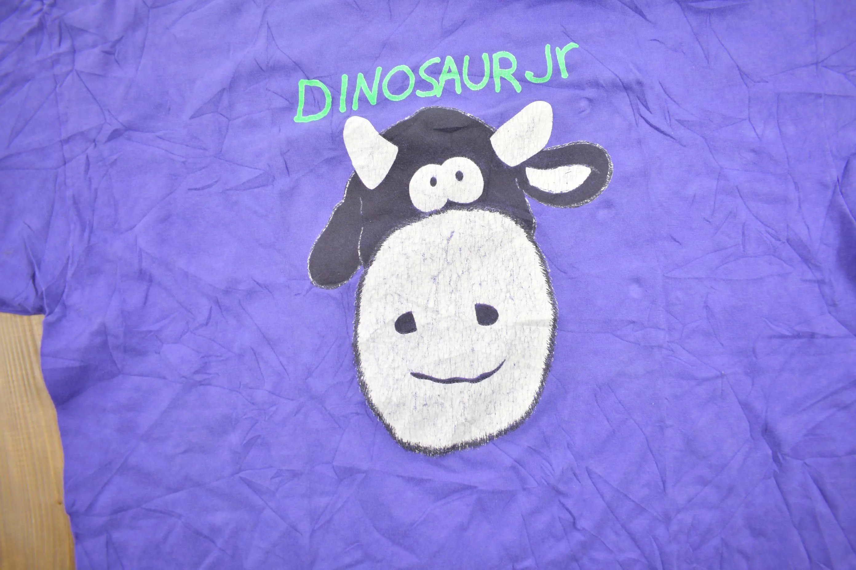 Vintage 1990s Dinosaur JR Single Stitch Band Tee Men's XL - Image 3