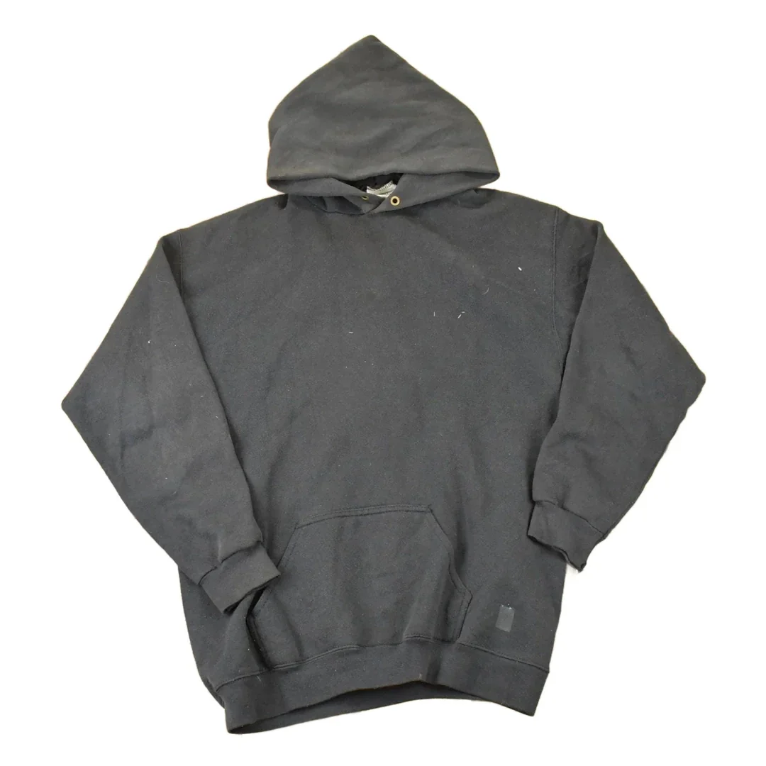 Vintage 1990s Discus Athletic Blank Hoodie Sweatshirt Mens L