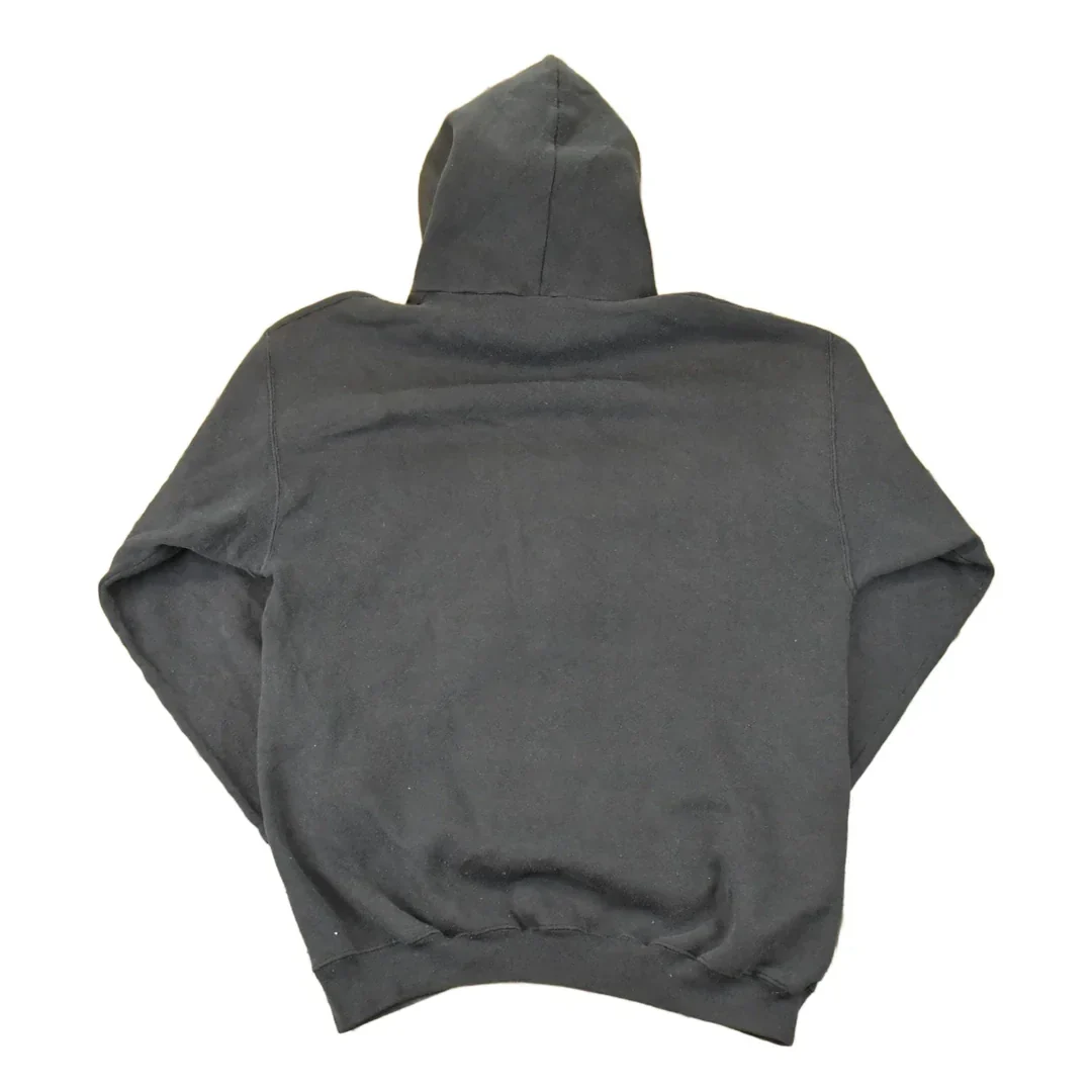 Vintage 1990s Discus Athletic Blank Hoodie Sweatshirt Mens L - Image 2
