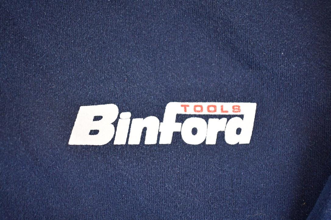 Vintage 1990s Disney Home Improvement Binford Tools Souvenir Crewneck Sweatshirt Men's XL - Image 4