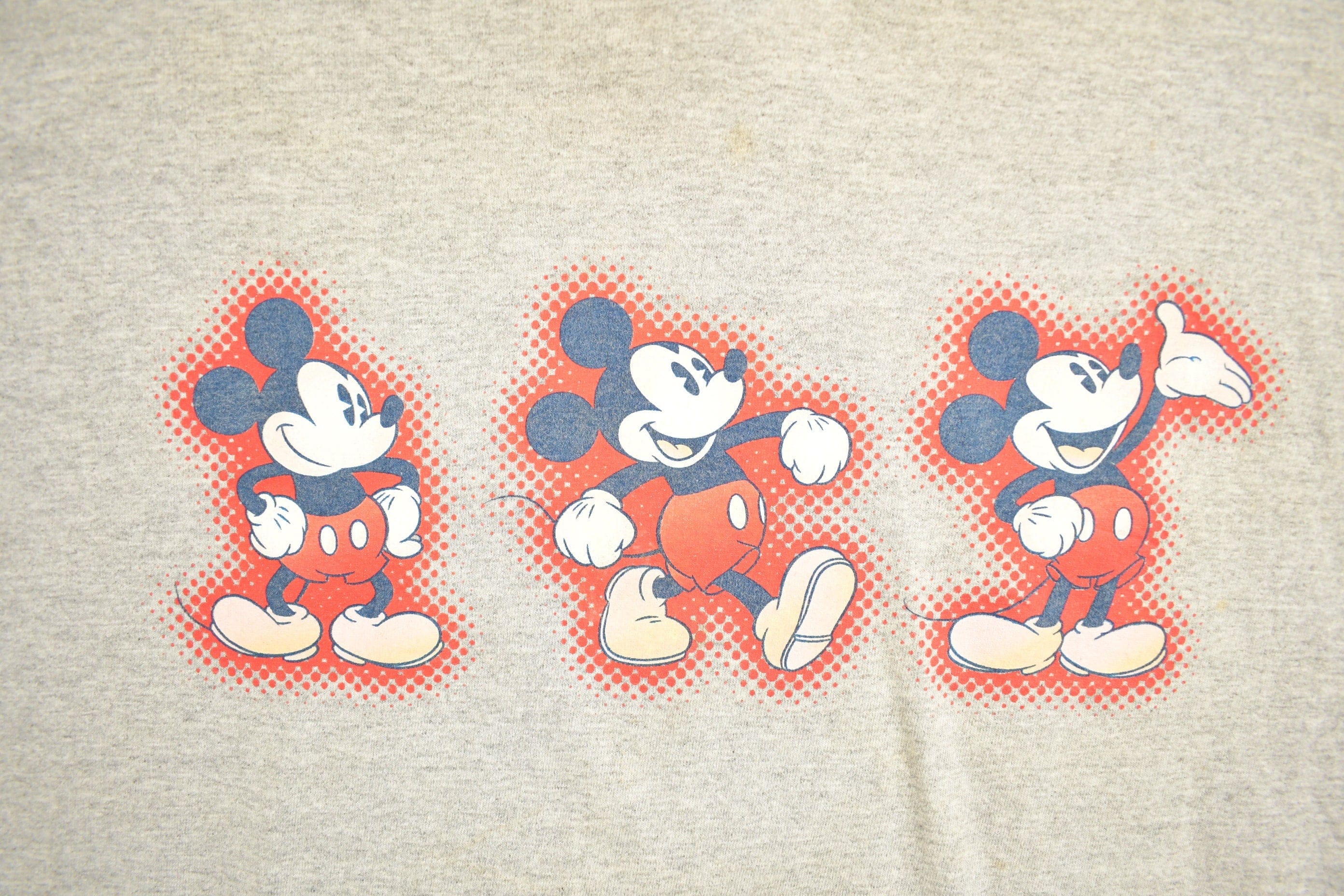 Vintage 1990s Disney Mickey Mouse Cartoon Promo T-Shirt Men's 3XL - Image 4