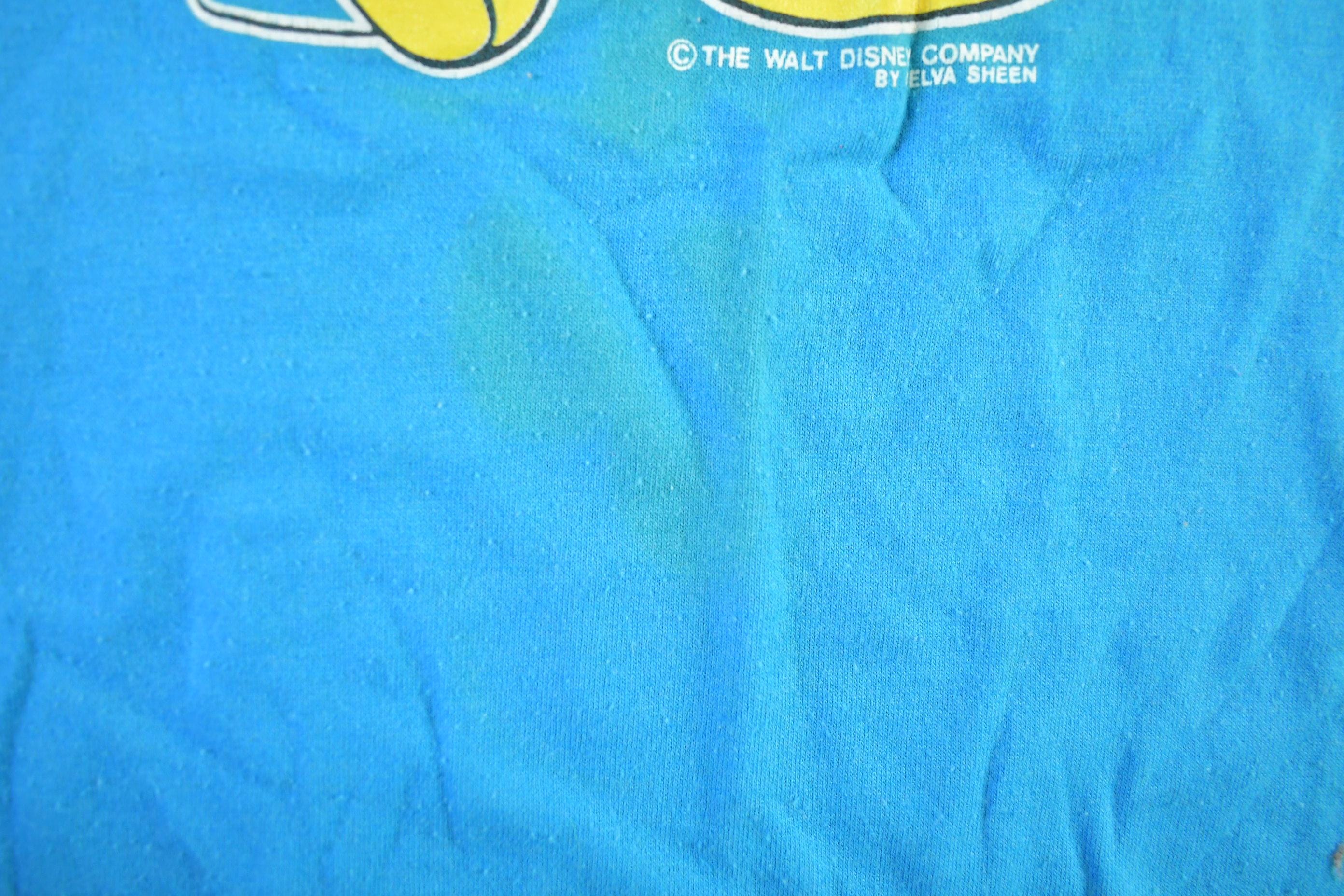 Vintage 1990s Disney Mickey Mouse Cartoon Promo T-Shirt Youth Large - Image 5
