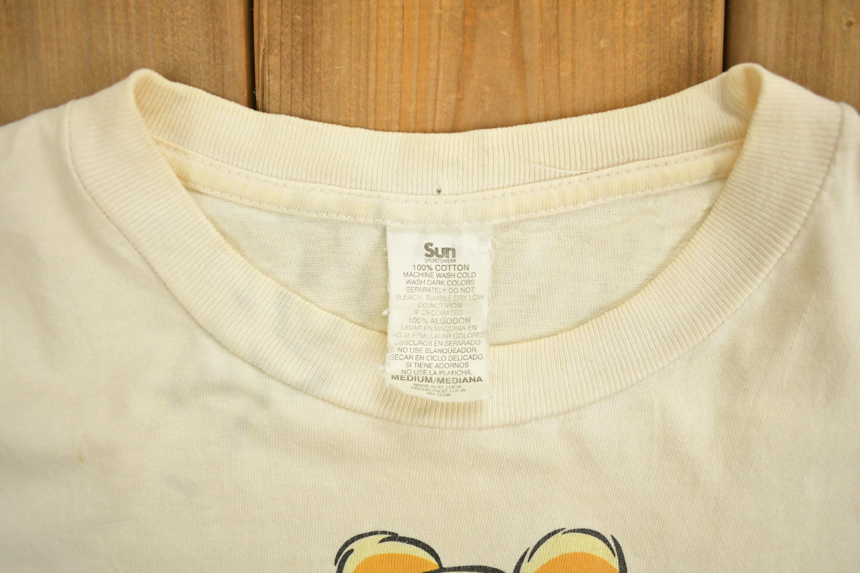 Vintage 1990s Disney Winnie The Pooh Cartoon Promo T-Shirt Men's Medium - Image 4