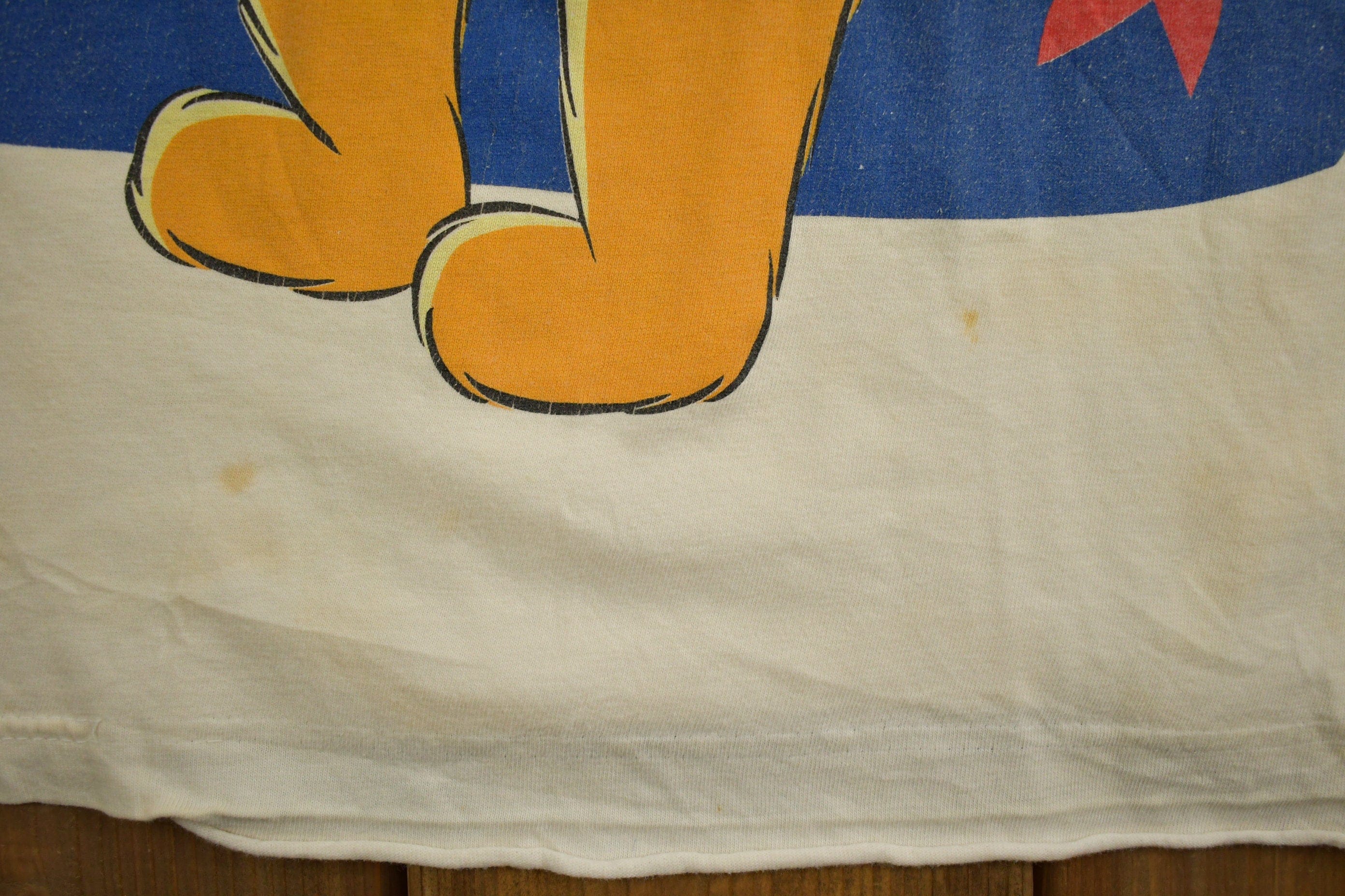 Vintage 1990s Disney Winnie The Pooh Cartoon Promo T-Shirt Men's Medium - Image 6