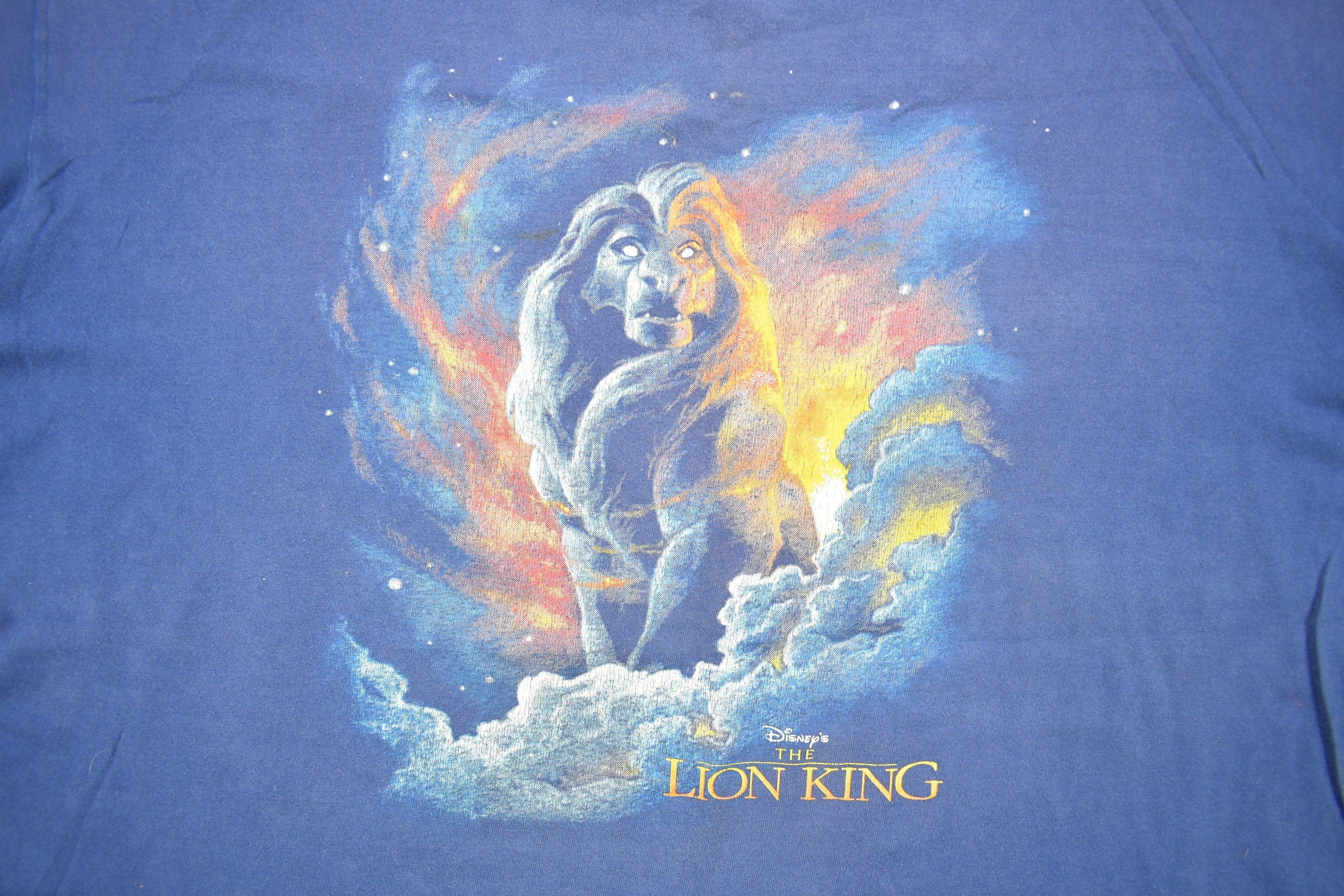 Vintage 1990s Disney's The Lion King Mustafa Ghost T-shirt Men's 2XL - Image 3