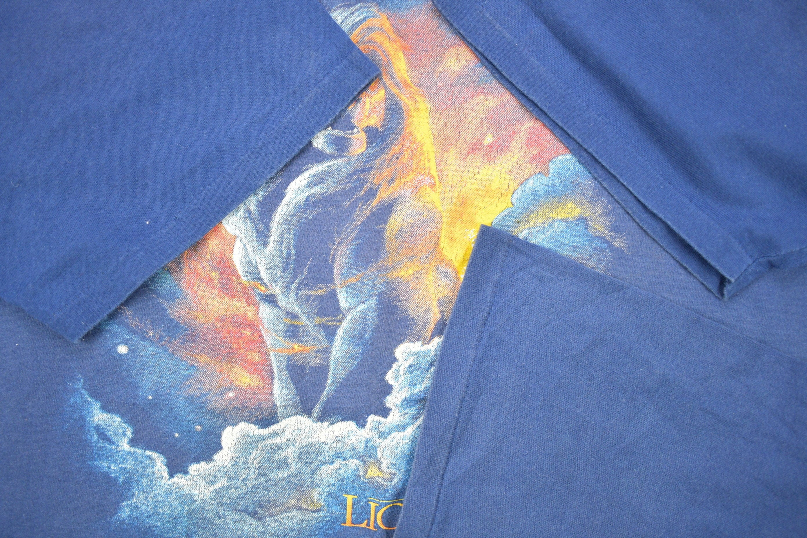 Vintage 1990s Disney's The Lion King Mustafa Ghost T-shirt Men's 2XL - Image 4