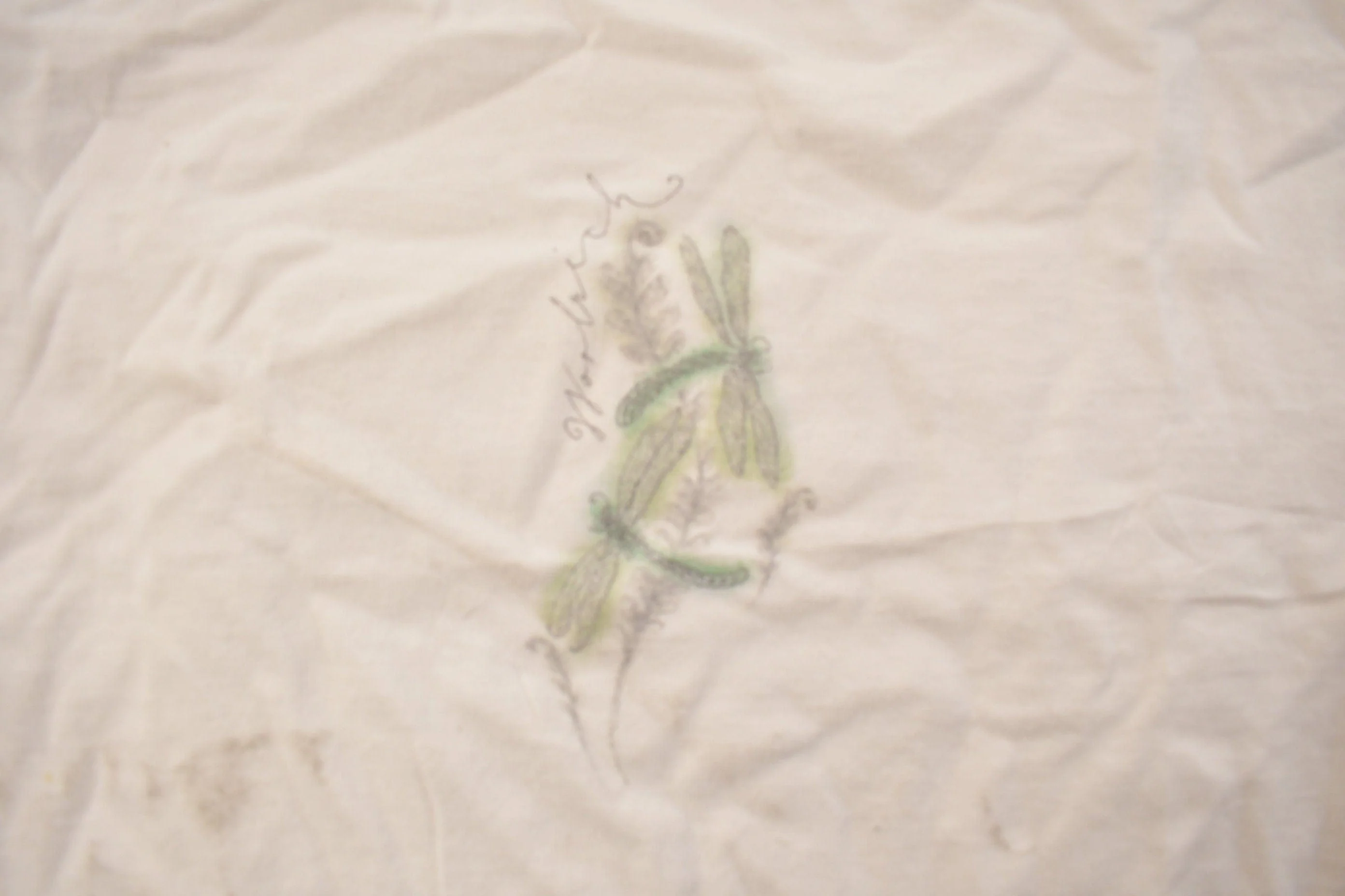 Vintage 1990s Dragonfly Graphic T Shirt Men's Medium - Image 3