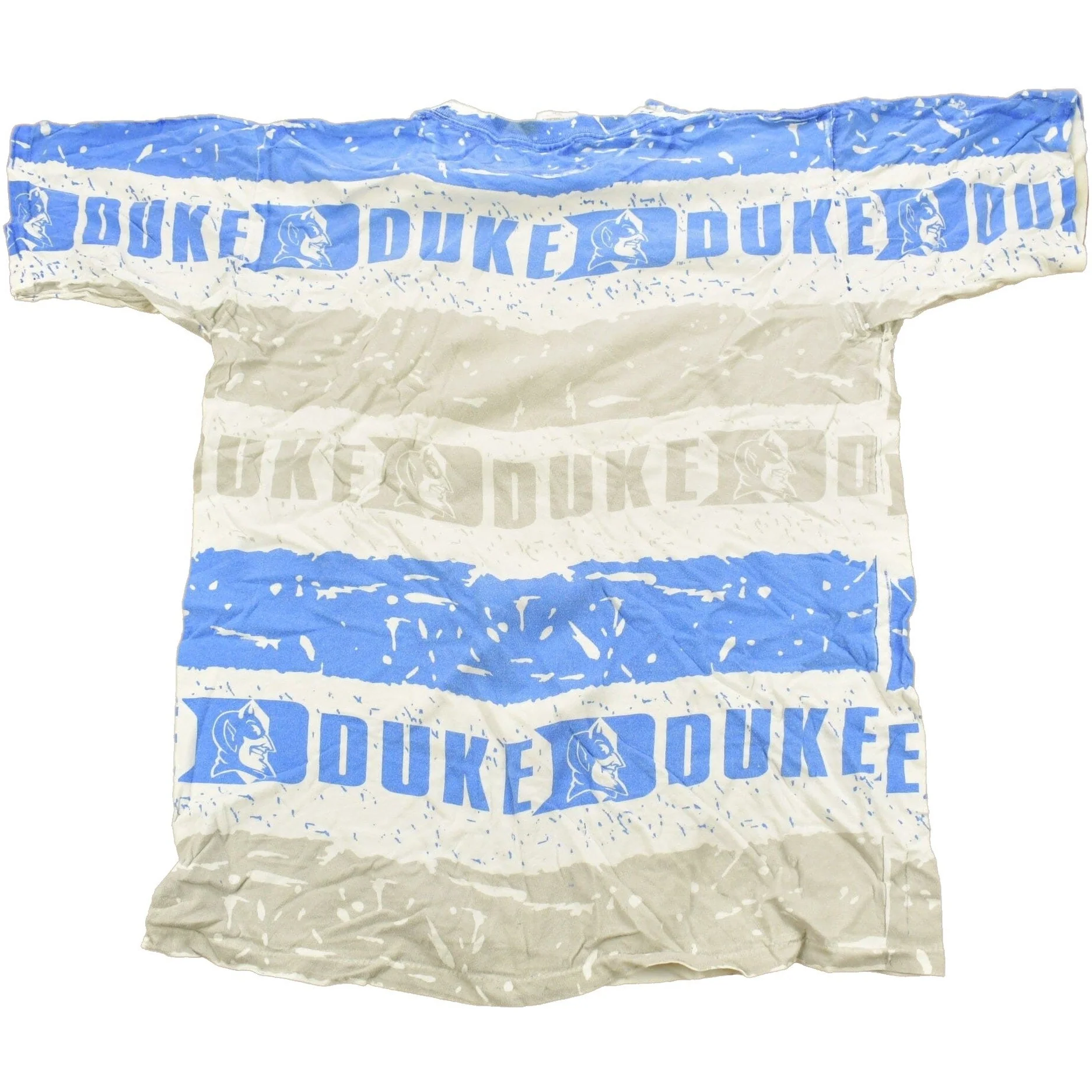 Vintage 1990s Duke University Blue Devils Collegiate T-Shirt Men's Large - Image 2