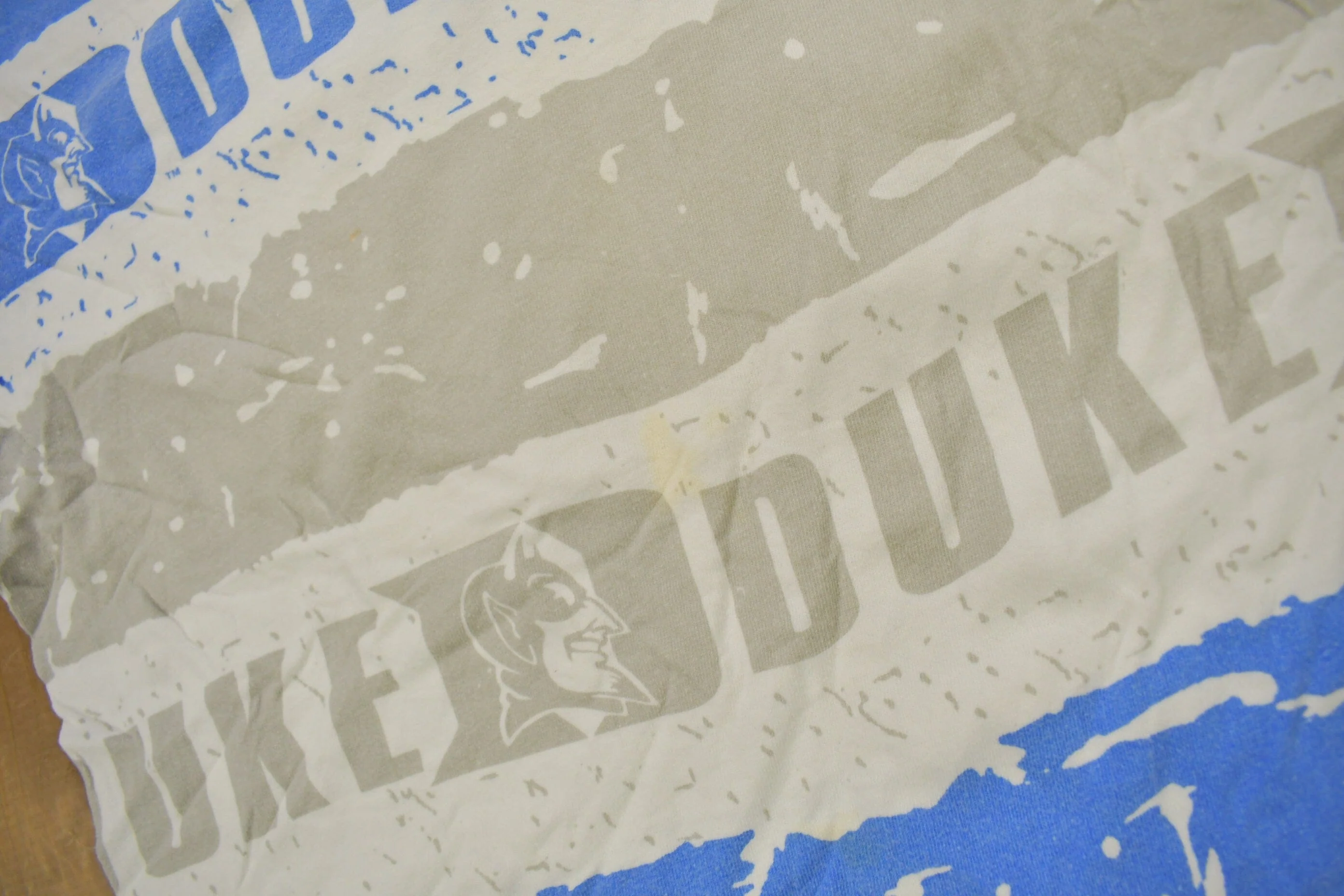 Vintage 1990s Duke University Blue Devils Collegiate T-Shirt Men's Large - Image 5