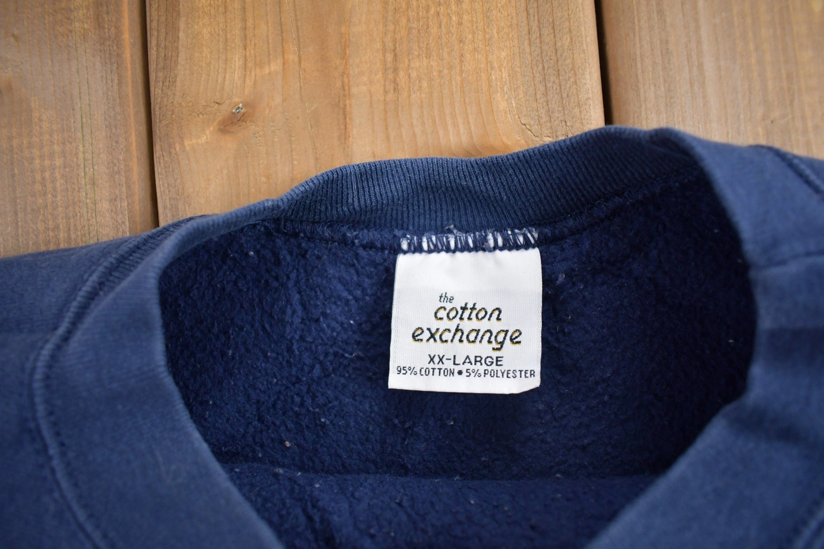 Vintage 1990s Duke University Collegiate Crewneck Men's XL - Image 4