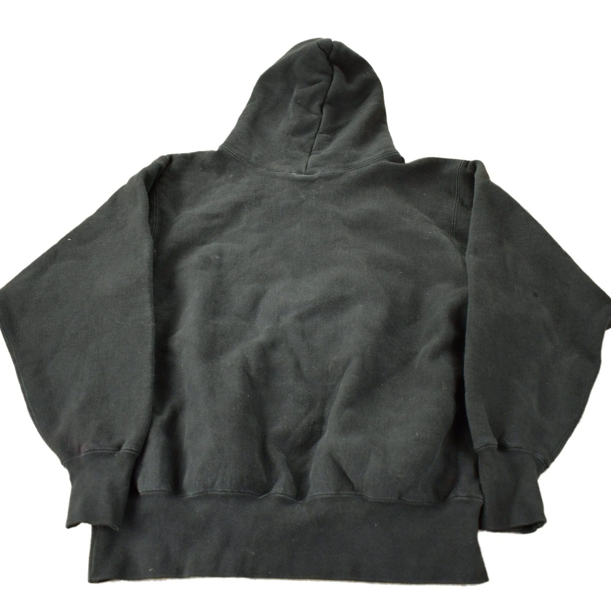 Vintage 1990s Duke University Collegiate Heavy Weight Hoodie Men's Medium - Image 2