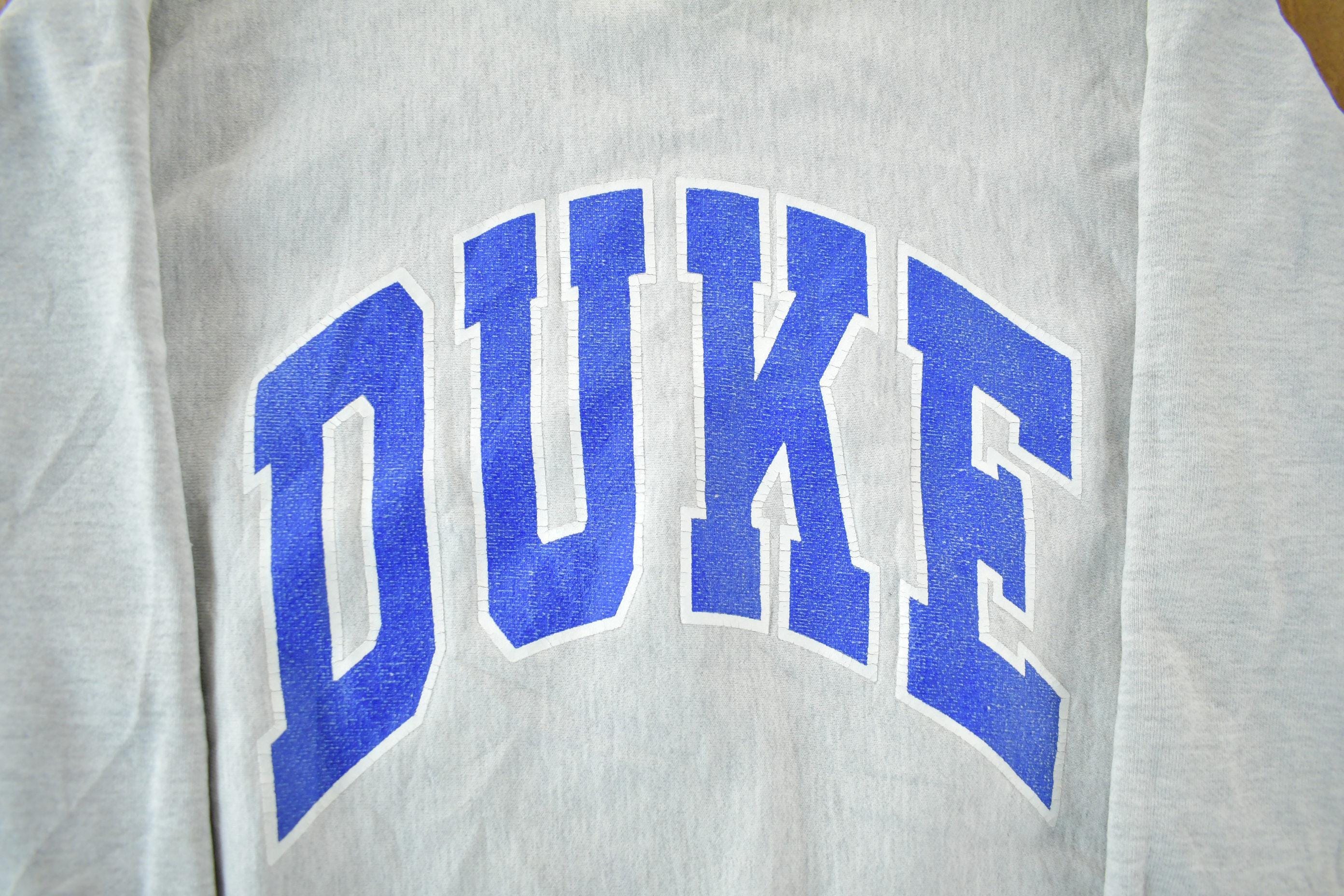Vintage 1990s Duke University University Crewneck Men's Large - Image 3