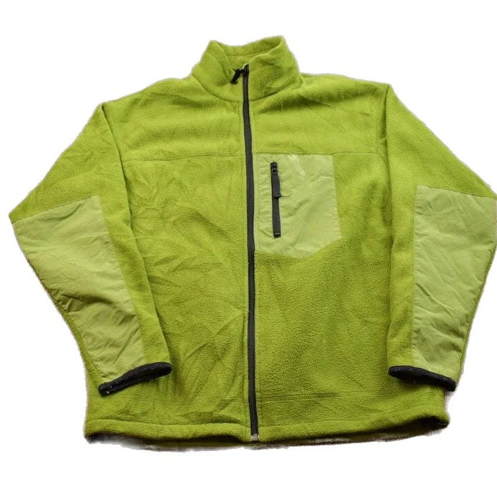 Vintage 1990s Duluth Green Fleece Sweater Men's Medium