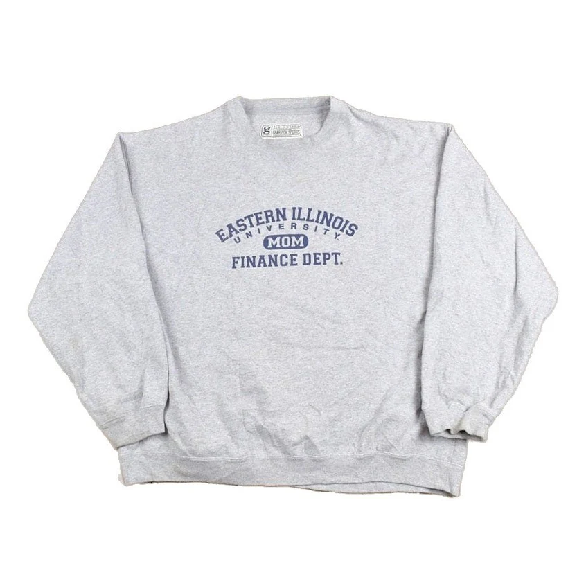 Vintage 1990s Eastern Illinois University Mom Collegiate Crewneck Men's Large