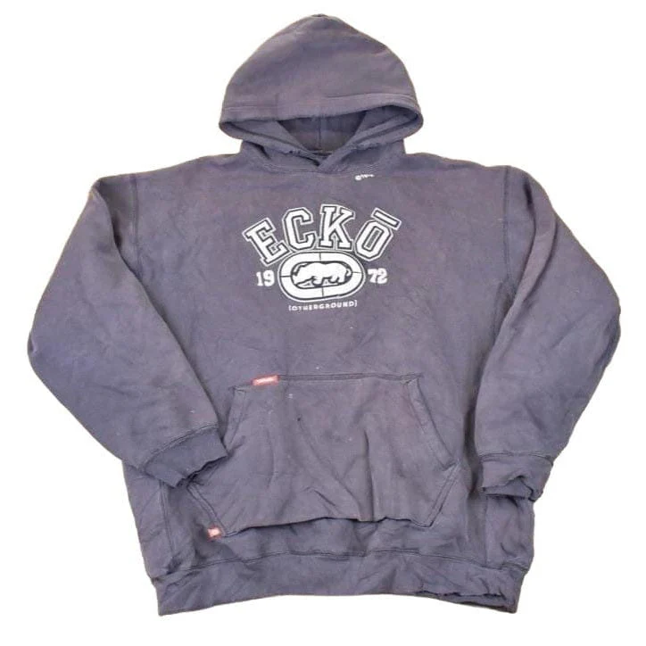 Vintage 1990s Ecko Otherground Embroidered Hip Hop Hoodie Sweatshirt Mens XL