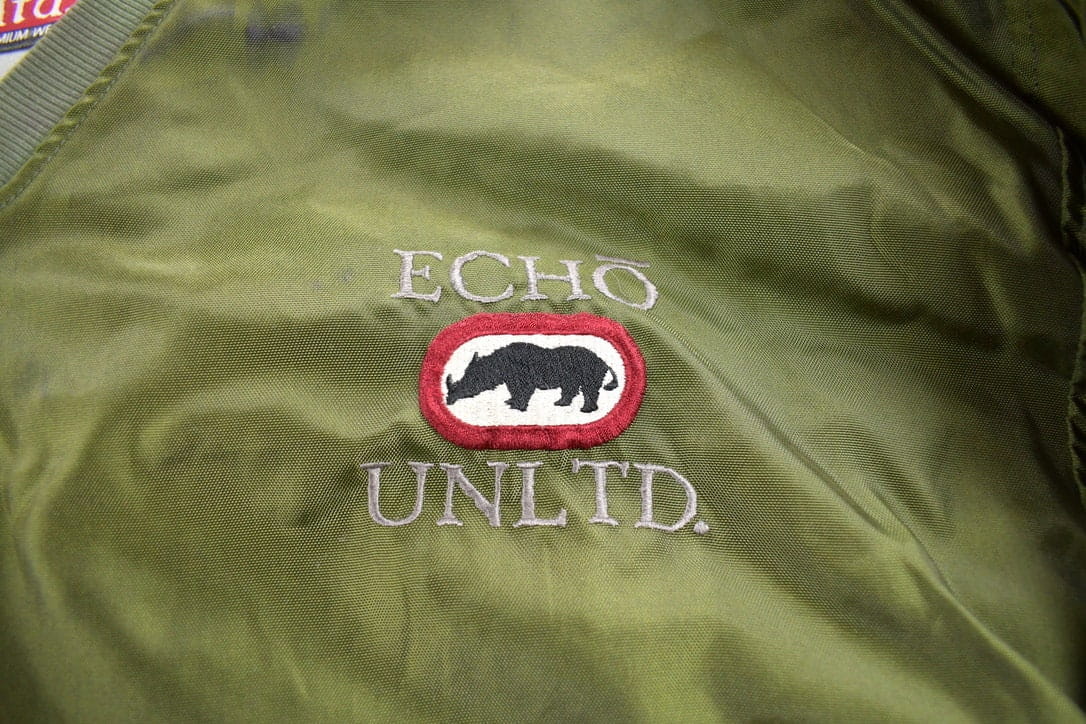 Vintage 1990s Ecko Unlimited Pull Over Windbreaker Jacket - Image 3