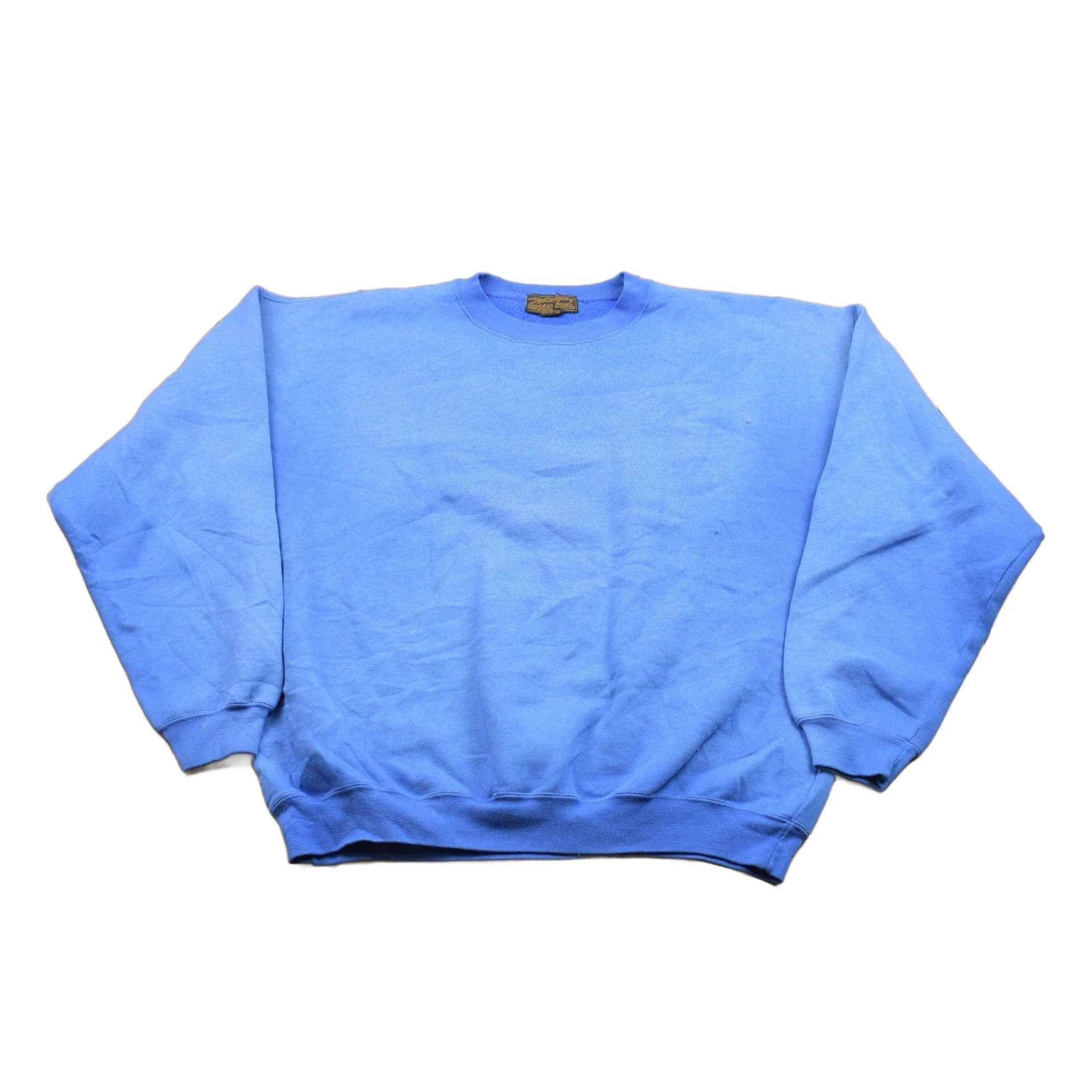 Vintage 1990s Eddie Bauer Blank Crewneck Sweatshirt Men's Large