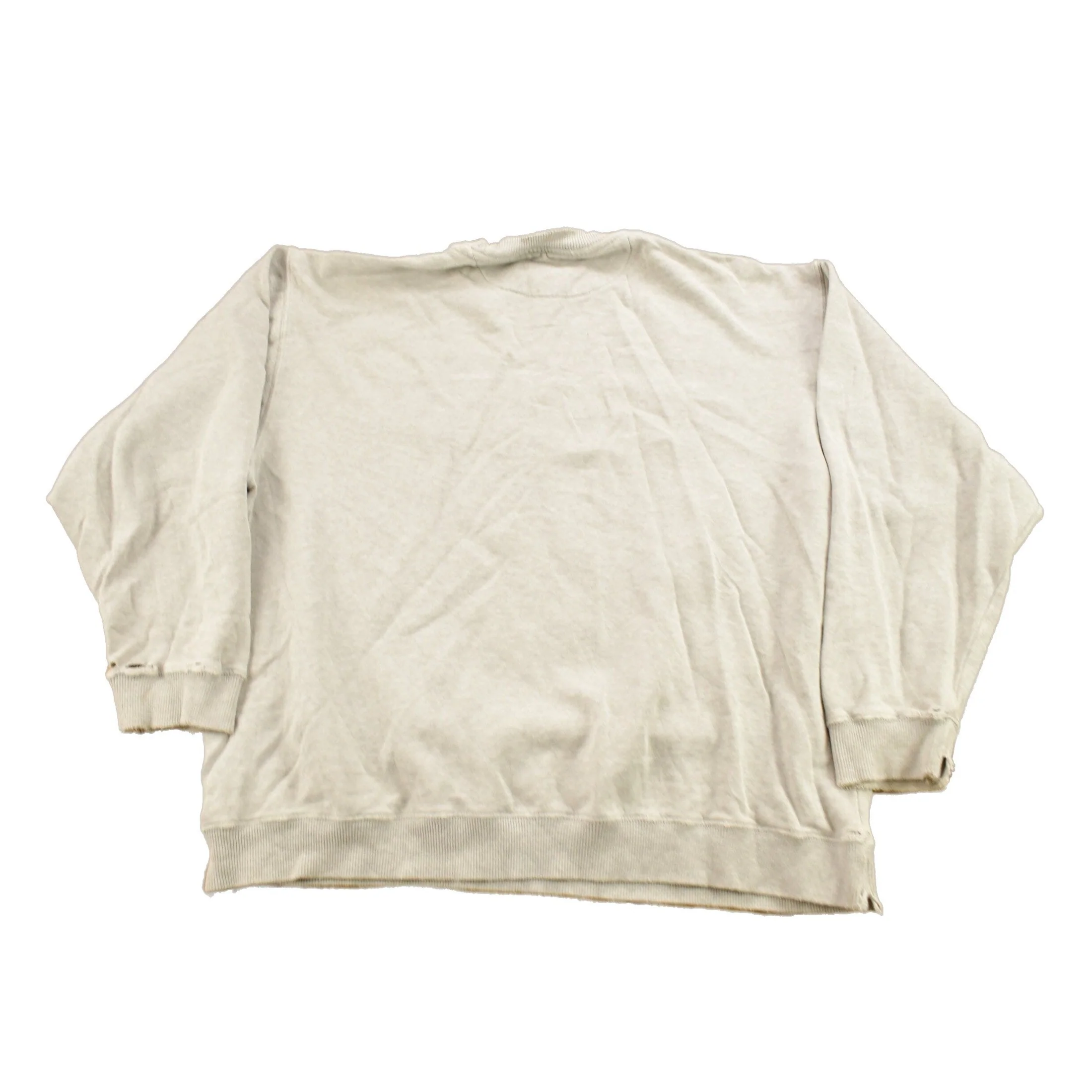 Vintage 1990s Eddie Bauer EBTEK Distressed Crewneck Sweatshirt Men's Medium - Image 2