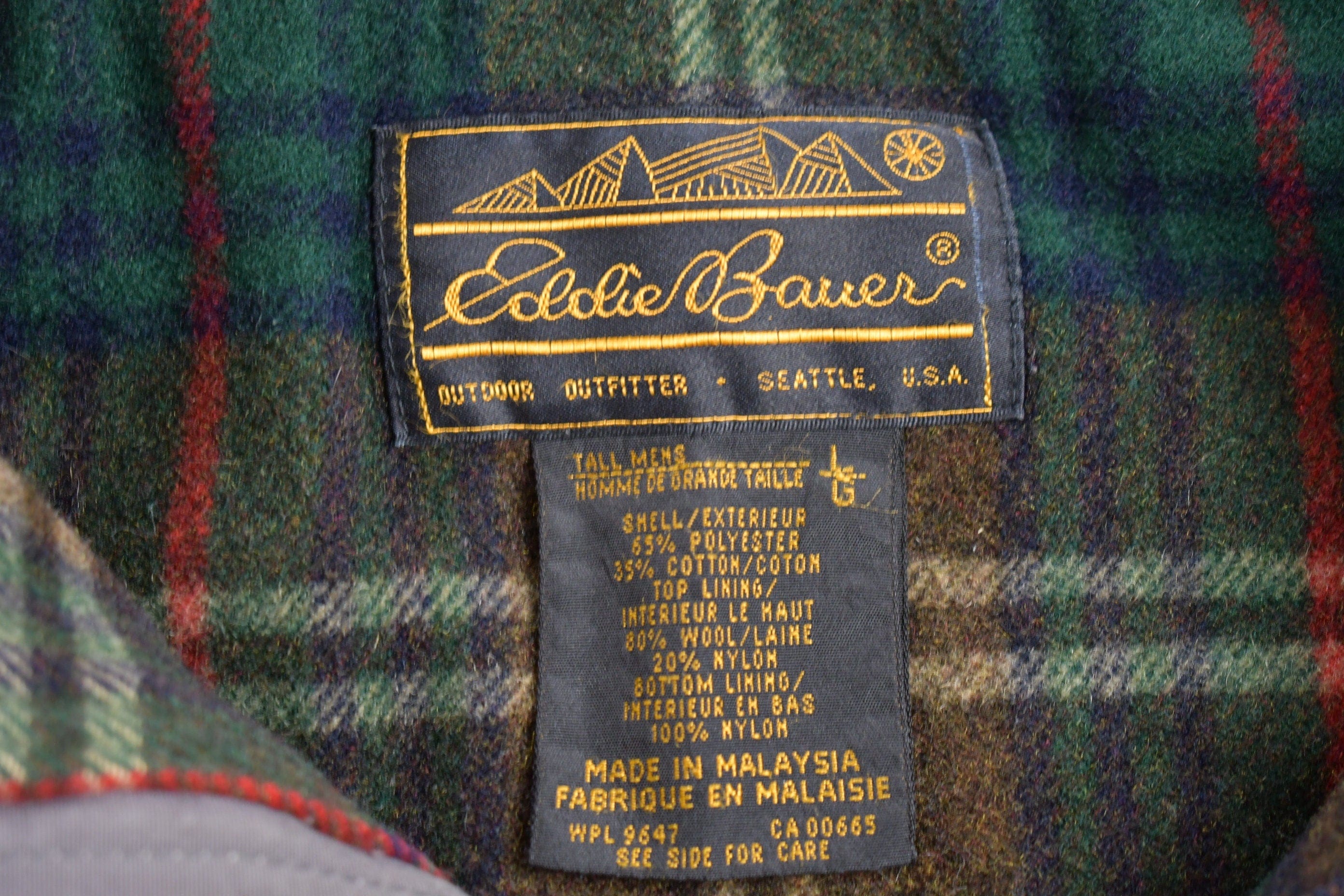Vintage 1990s Eddie Bauer Field Coat Men's Large - Image 4