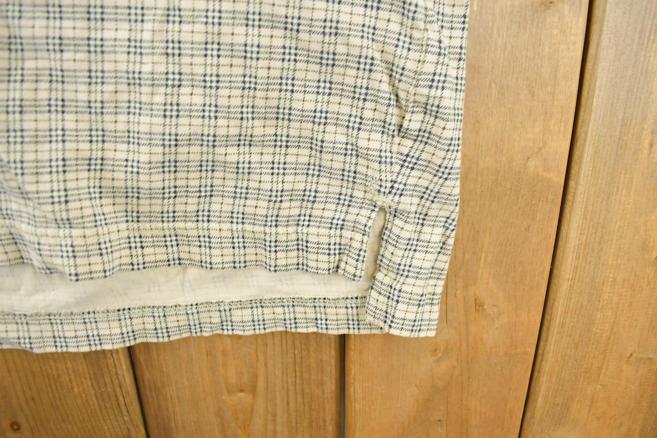 Vintage 1990s Eddie Bauer Plaid Polo Shirt Men's Medium - Image 3