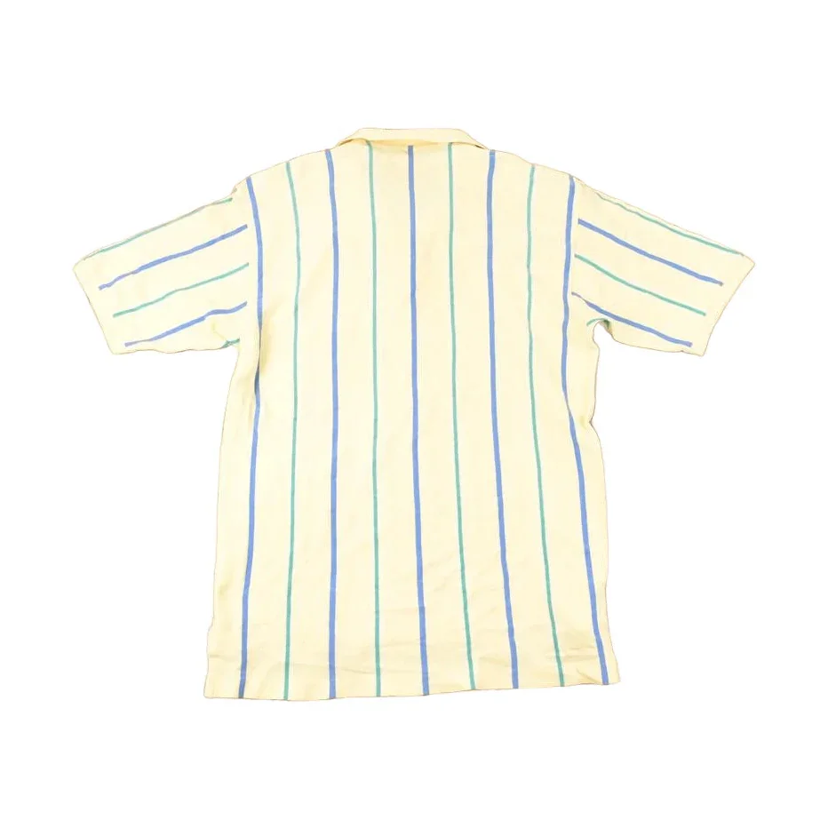 Vintage 1990s Eddie Bauer Striped Button Up Shirt Men's L - Image 2