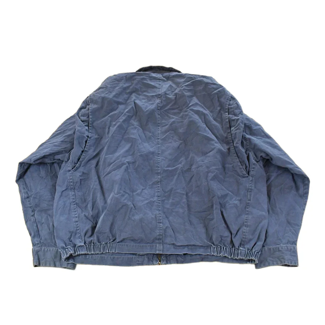 Vintage 1990s Eddie Bauer Sun Faded Field Jacket Men's Large - Image 2