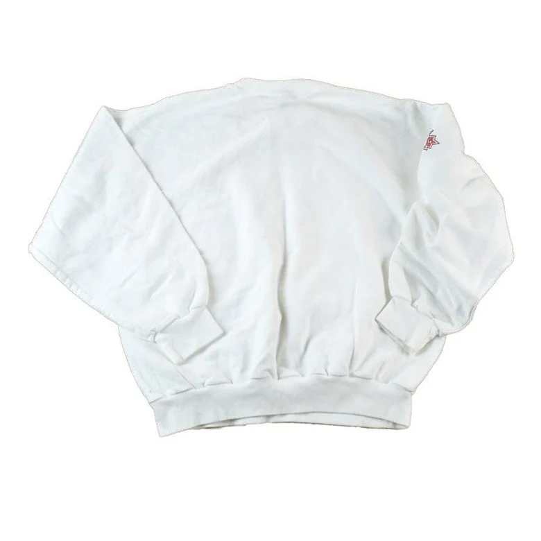 Vintage 1990s Edmonton Elite Hockey AOP Souvenir Crewneck Sweatshirt Made In USA Men's XL - Image 2