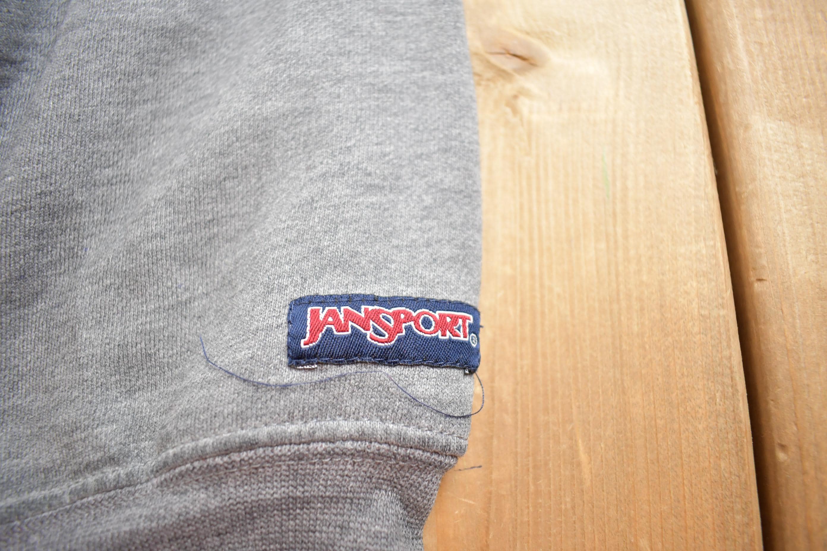 Vintage 1990s Elizabethtown College Jansport Distressed Crewneck Sweatshirt Men's XL - Image 4