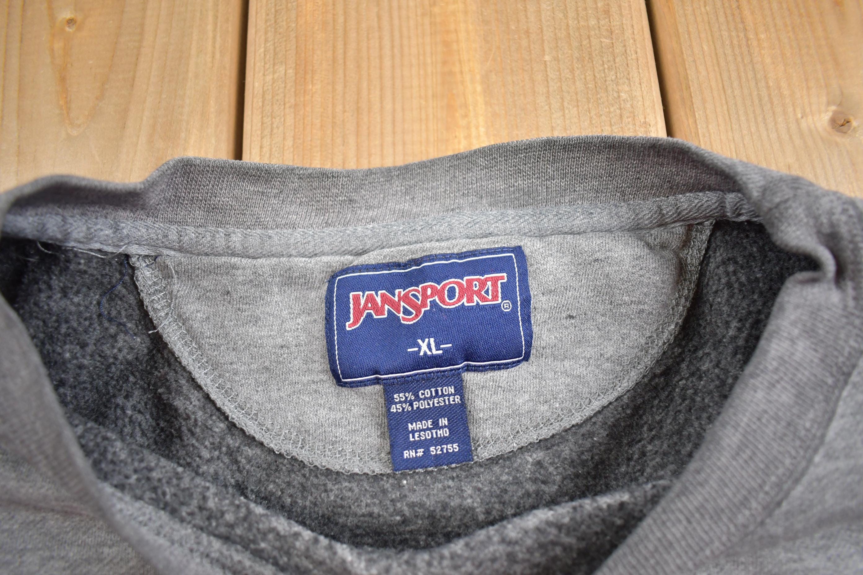 Vintage 1990s Elizabethtown College Jansport Distressed Crewneck Sweatshirt Men's XL - Image 5