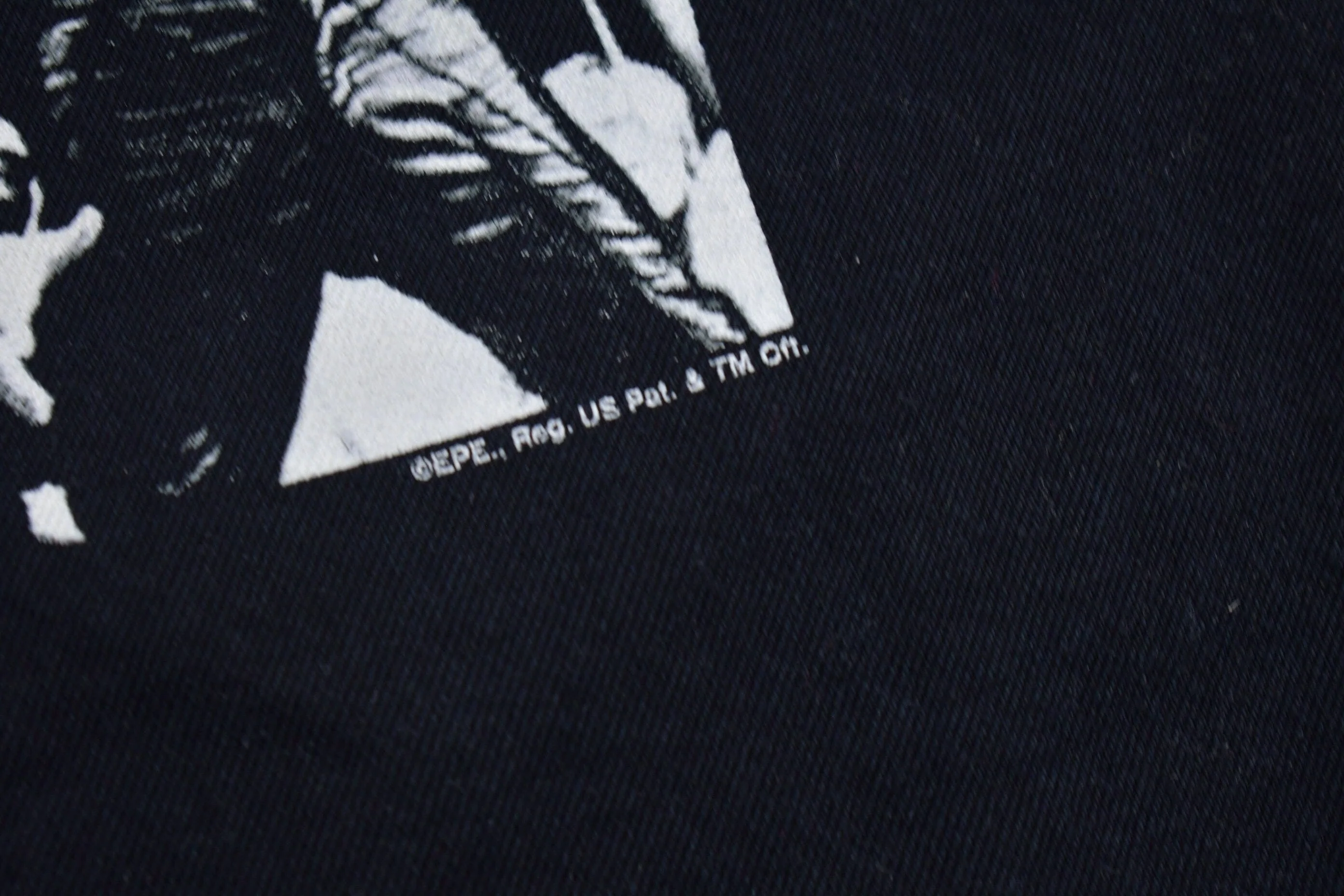 Vintage 1990s Elvis Presley Graphic Jean Jacket - Image 5