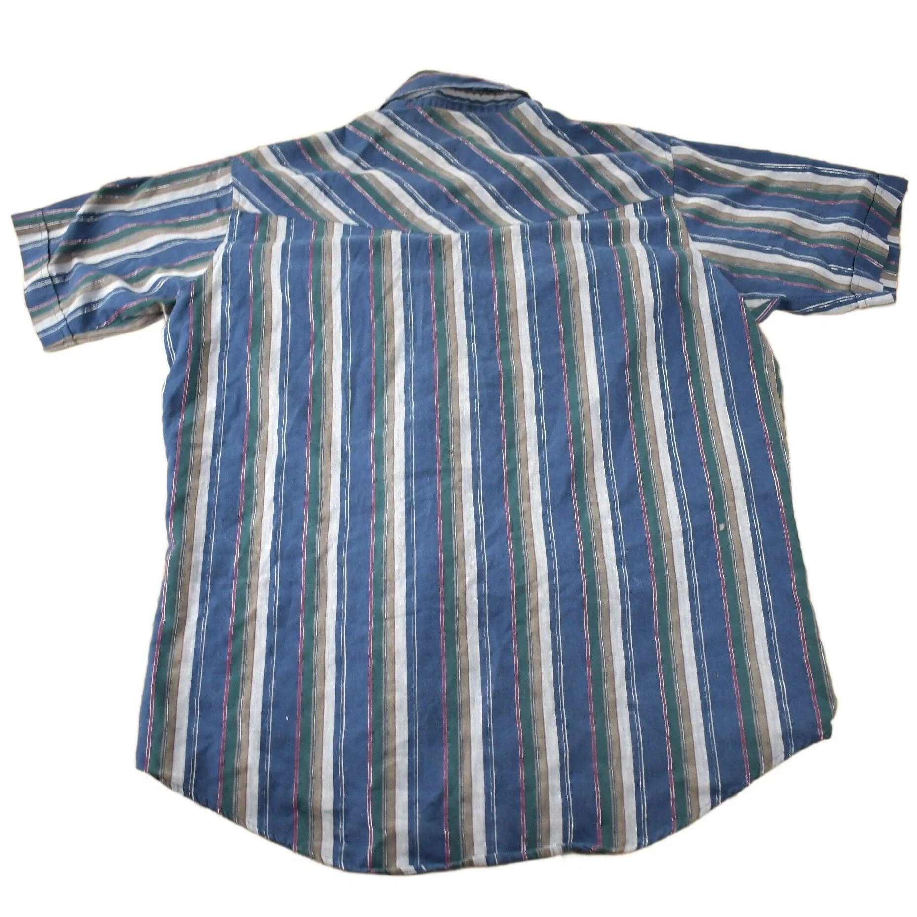 Vintage 1990s Ely Cattleman South Western Style Button Up Rodeo Shirt Men's L - Image 2