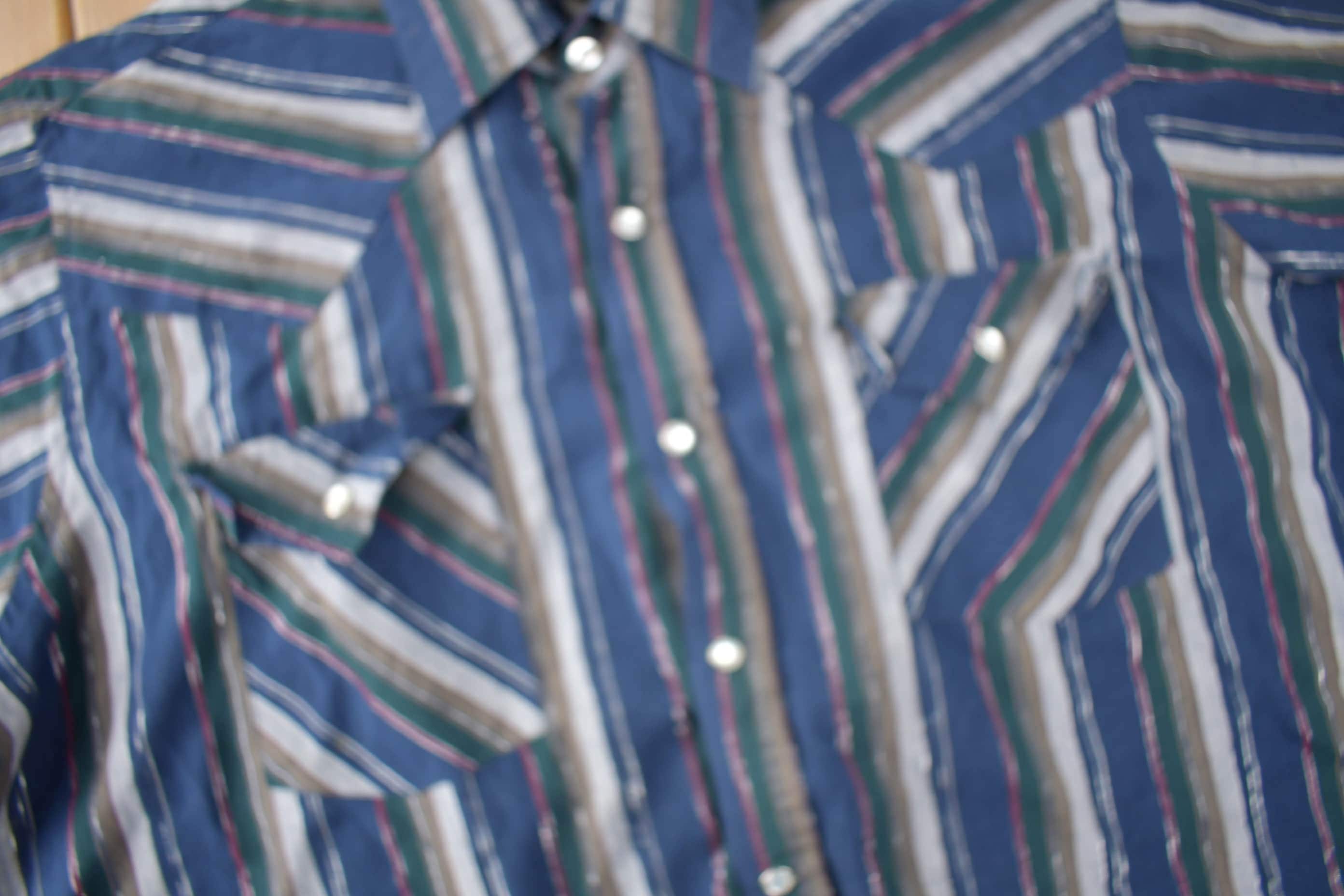 Vintage 1990s Ely Cattleman South Western Style Button Up Rodeo Shirt Men's L - Image 3