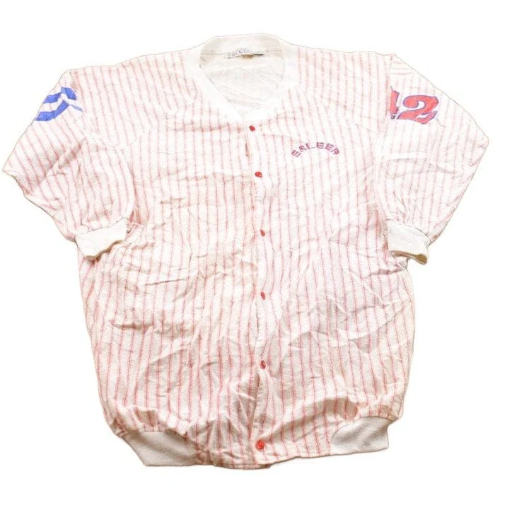 Vintage 1990s Esleep Pinstripe Button Up Pyjama Shirt Women's L