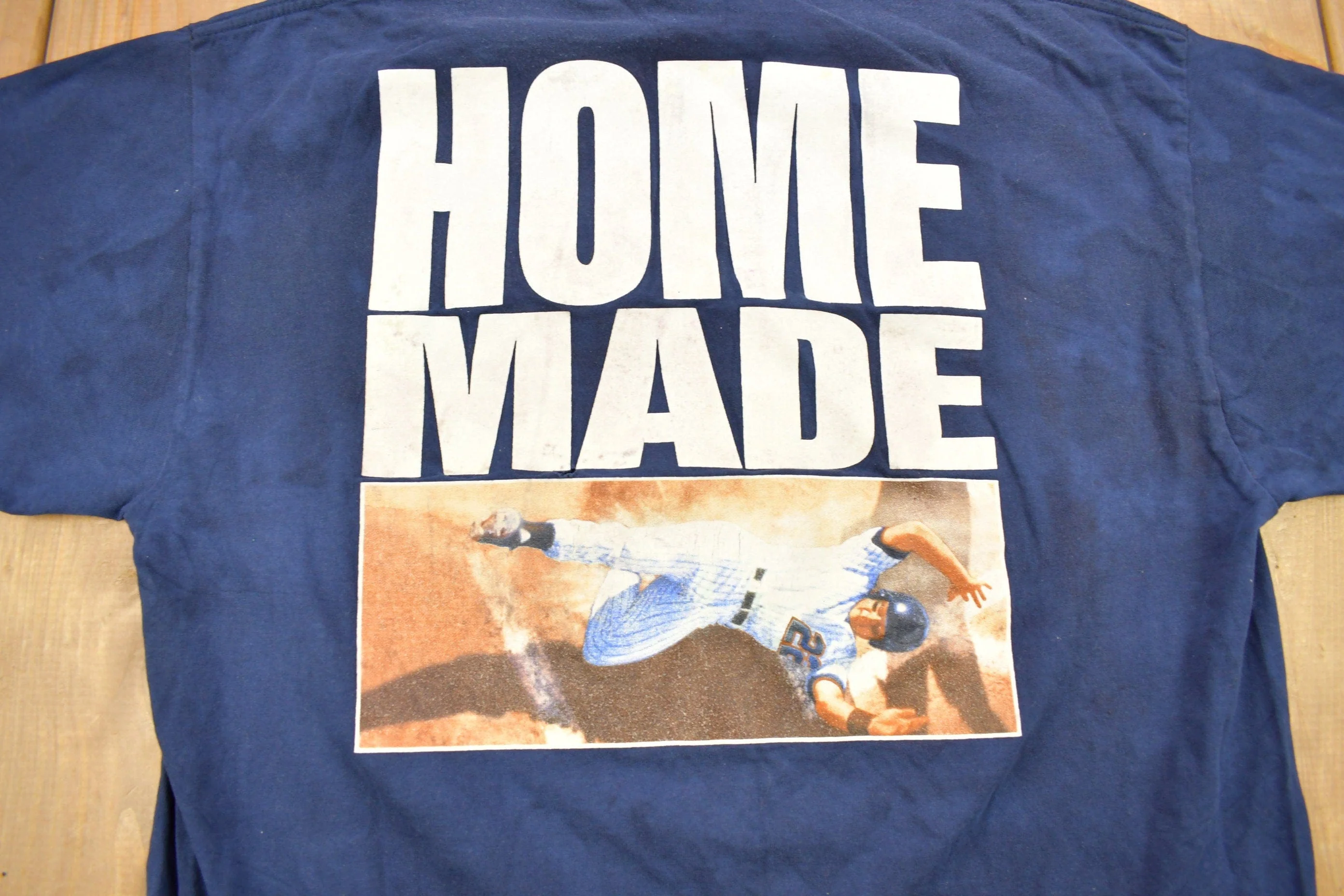 Vintage 1990s ESPN Zone Baltimore Home Made Baseball Graphic T-Shirt Men's XL - Image 3